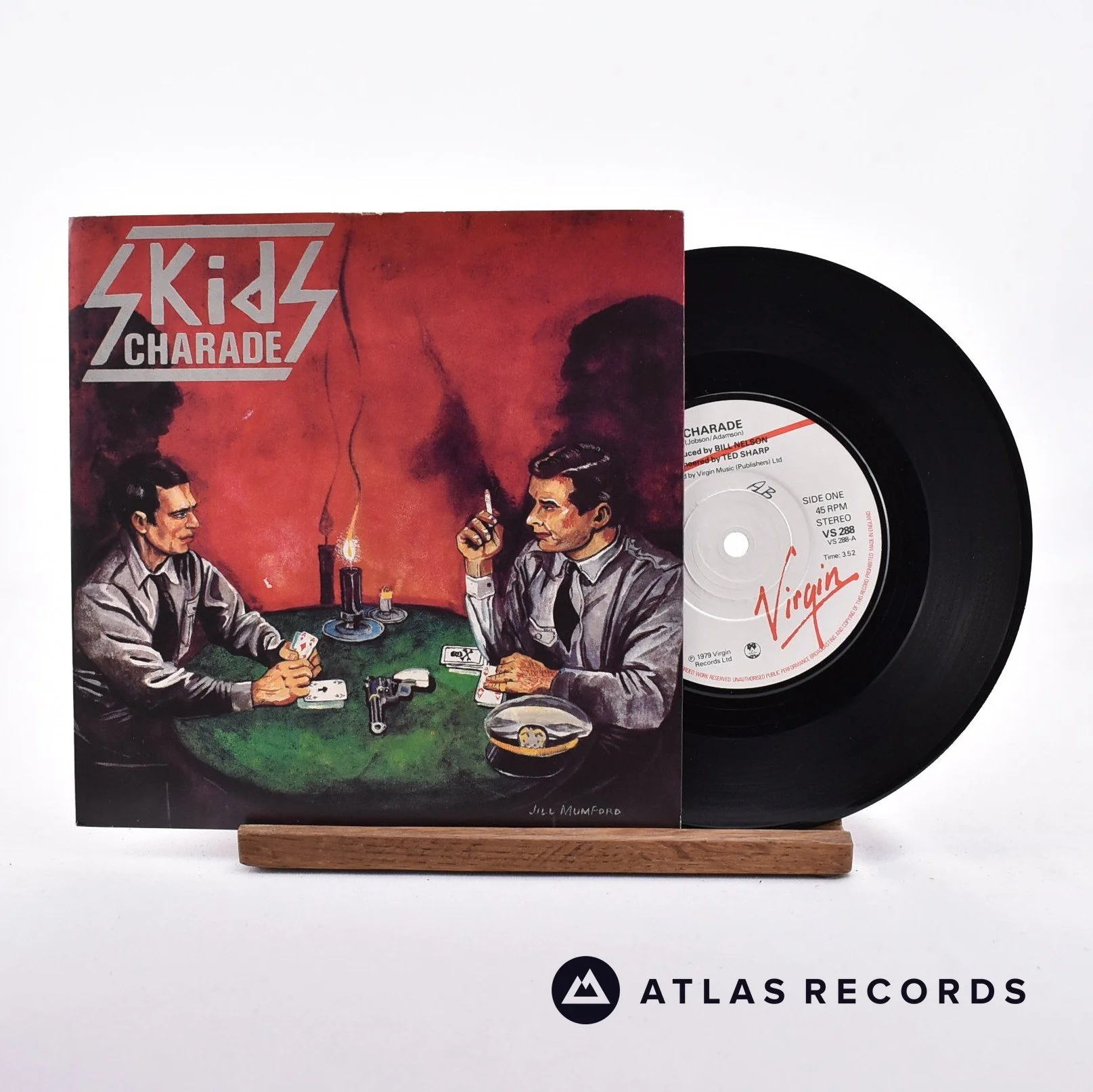 Skids - Charade - 7" Vinyl Record - EX/EX