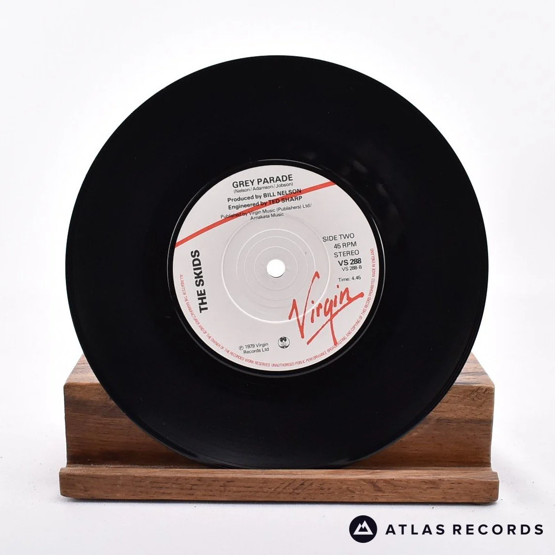 Skids - Charade - 7" Vinyl Record - EX/EX - Image 4