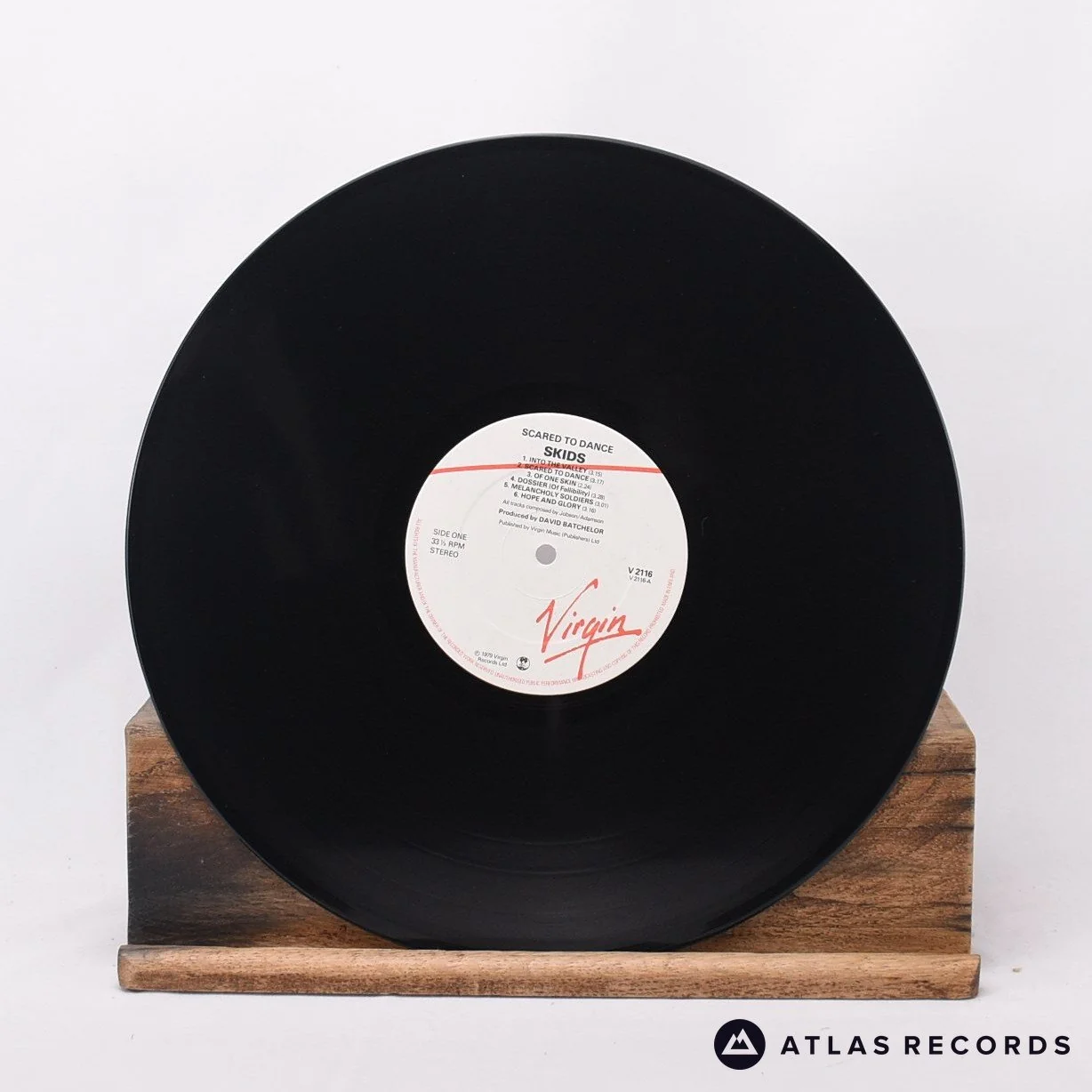 Skids - Scared To Dance - Embossed Sleeve LP Vinyl Record - VG+/EX - Image 4
