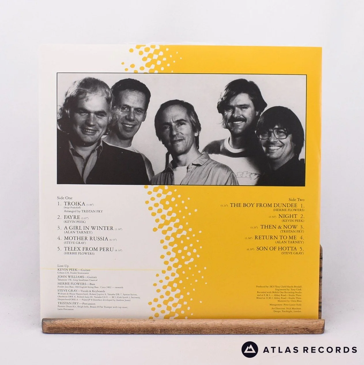 Sky - Cadmium - Reissue Insert LP Vinyl Record - NM/EX - Image 3
