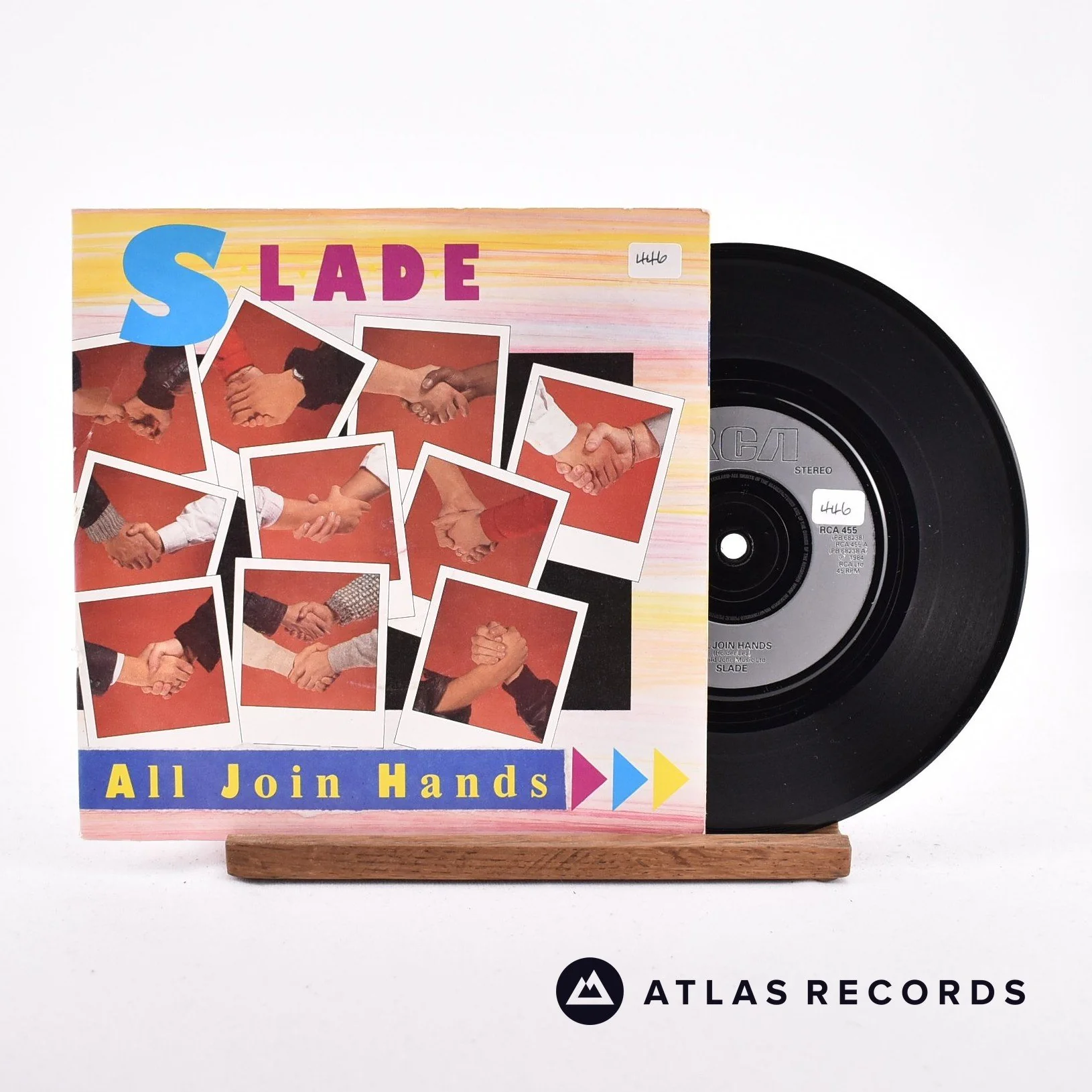 Slade - All Join Hands - 7" Vinyl Record - EX/EX