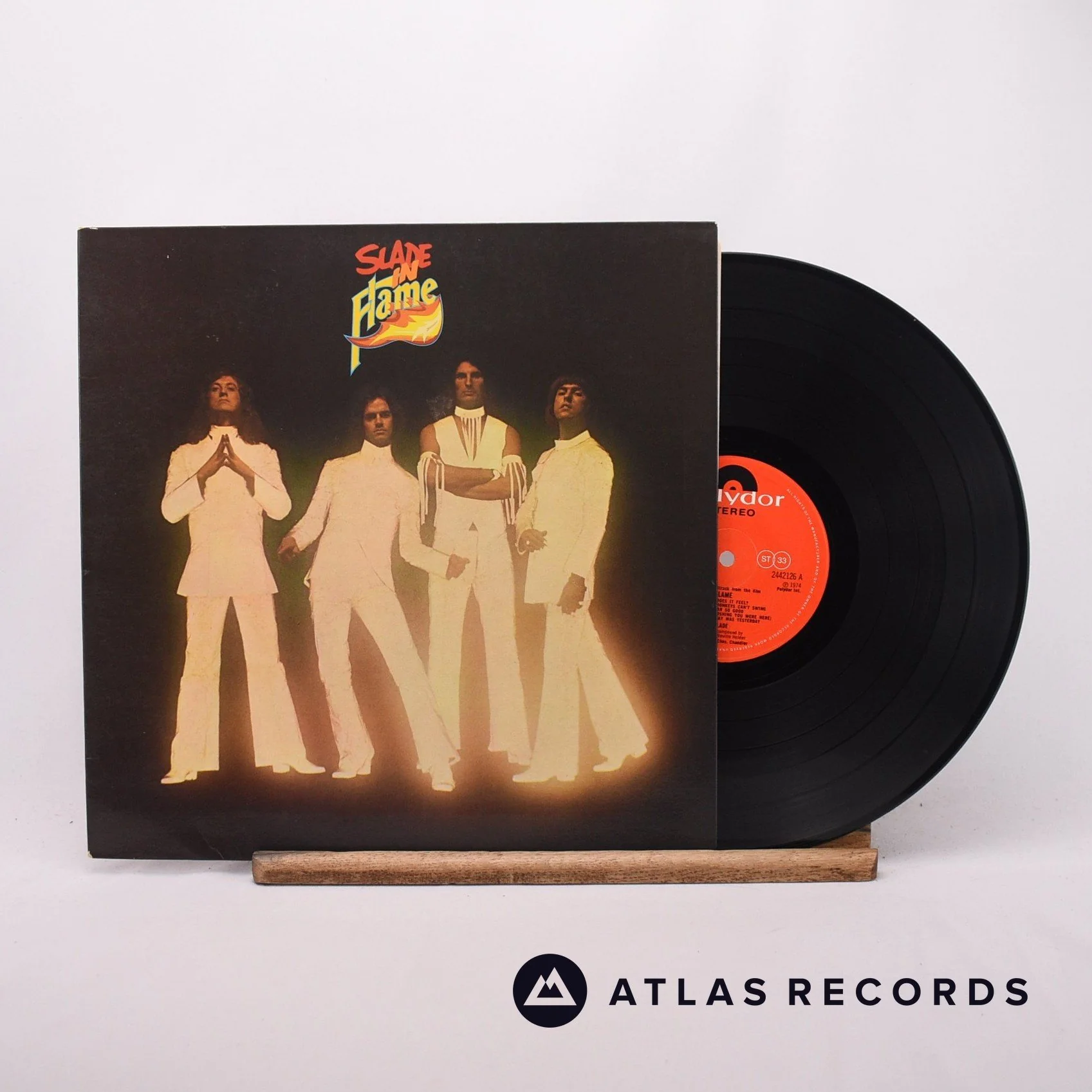 Slade - Slade In Flame - Gatefold LP Vinyl Record - VG+/VG+