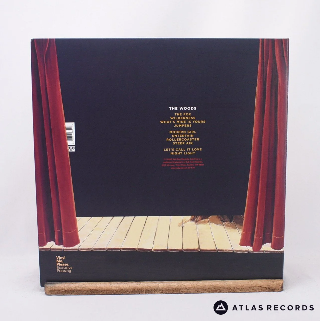 Sleater-Kinney - The Woods - Amber Etched Limited Edition 2 x LP Vinyl Record - Image 3