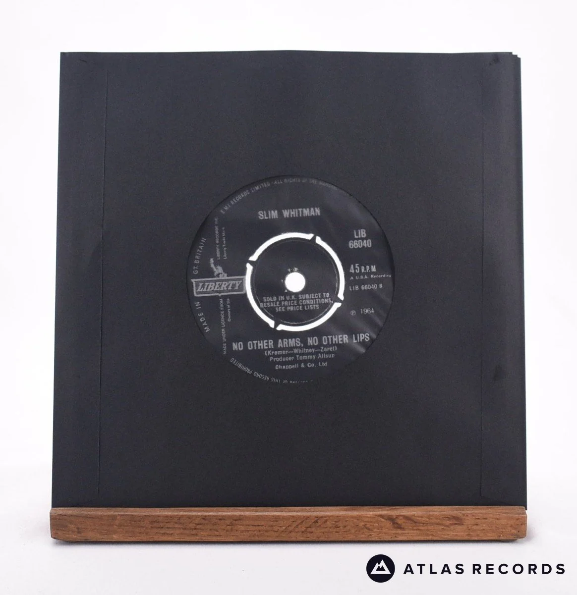 Slim Whitman - I'll Hold You In My Heart - 7" Vinyl Record - VG+ - Image 2
