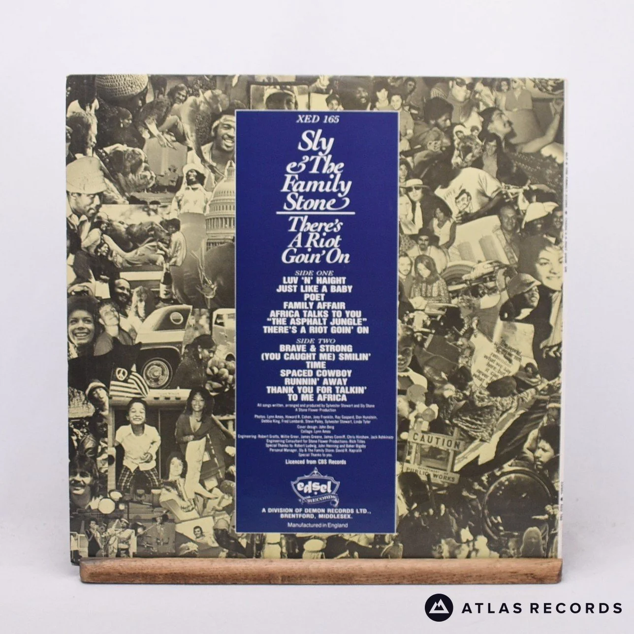 Sly & The Family Stone - There's A Riot Goin' On - LP Vinyl Record - EX/VG+ - Image 3