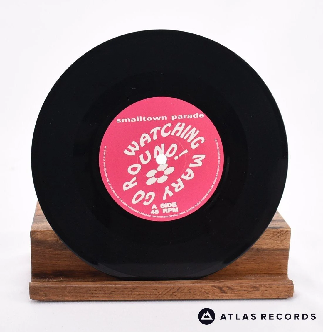 Smalltown Parade - Watching Mary Go Round! - 7" Vinyl Record - EX/EX - Image 3