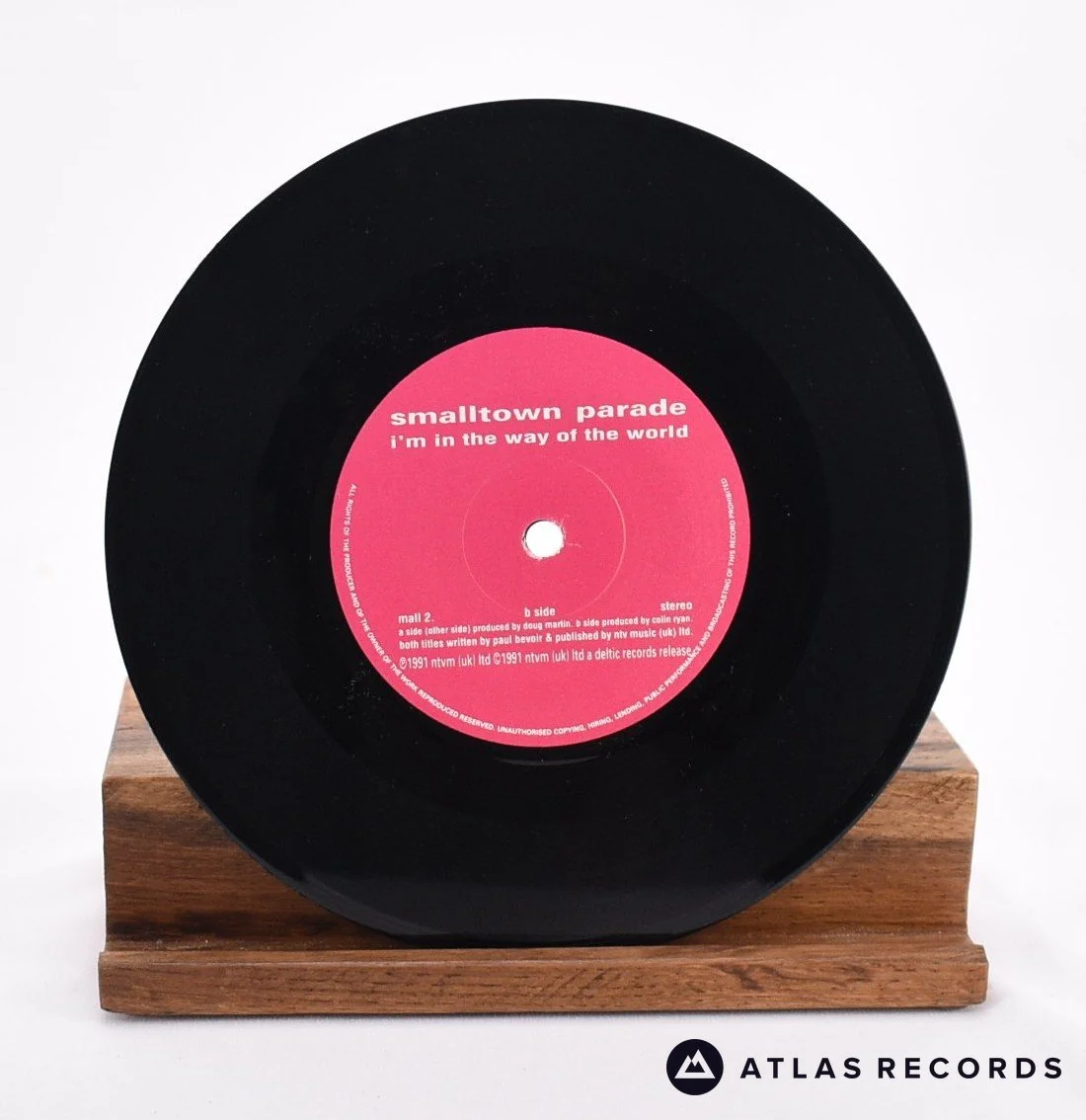 Smalltown Parade - Watching Mary Go Round! - 7" Vinyl Record - EX/EX - Image 4