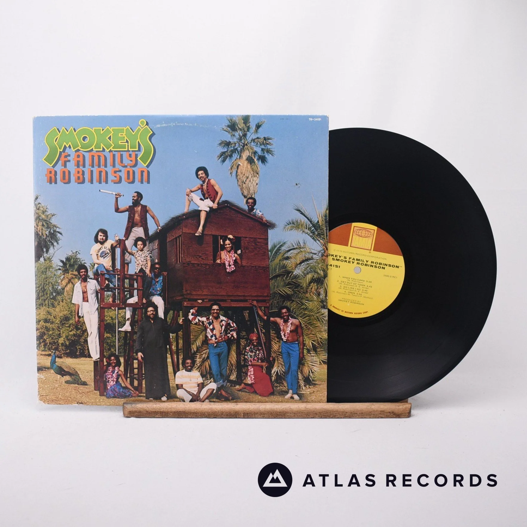 Smokey Robinson - Smokey's Family Robinson - LP Vinyl Record - VG+/EX