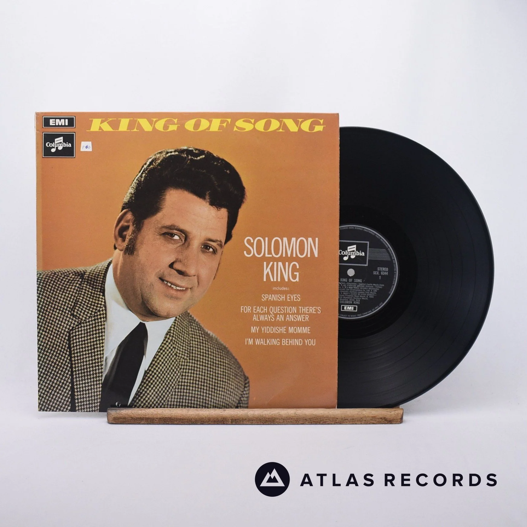 Solomon King - King Of Song - LP Vinyl Record - EX/EX