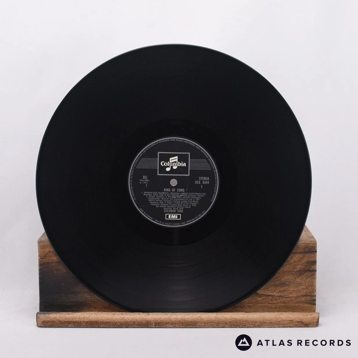Solomon King - King Of Song - LP Vinyl Record - EX/EX - Image 3