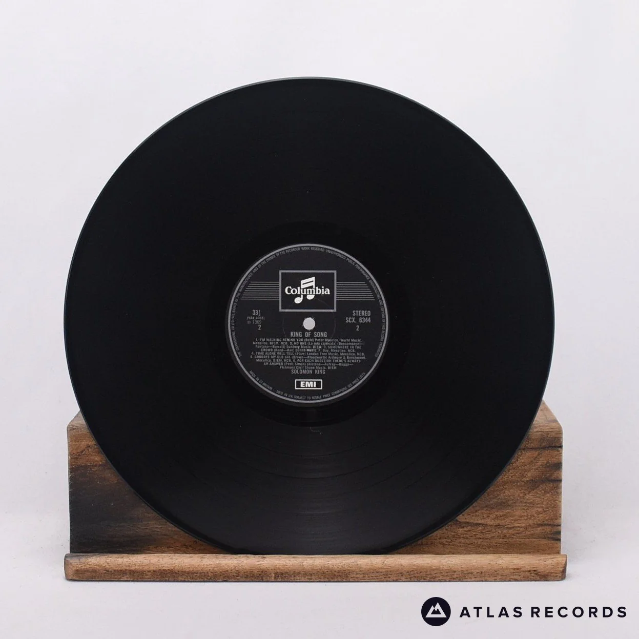 Solomon King - King Of Song - LP Vinyl Record - EX/EX - Image 4