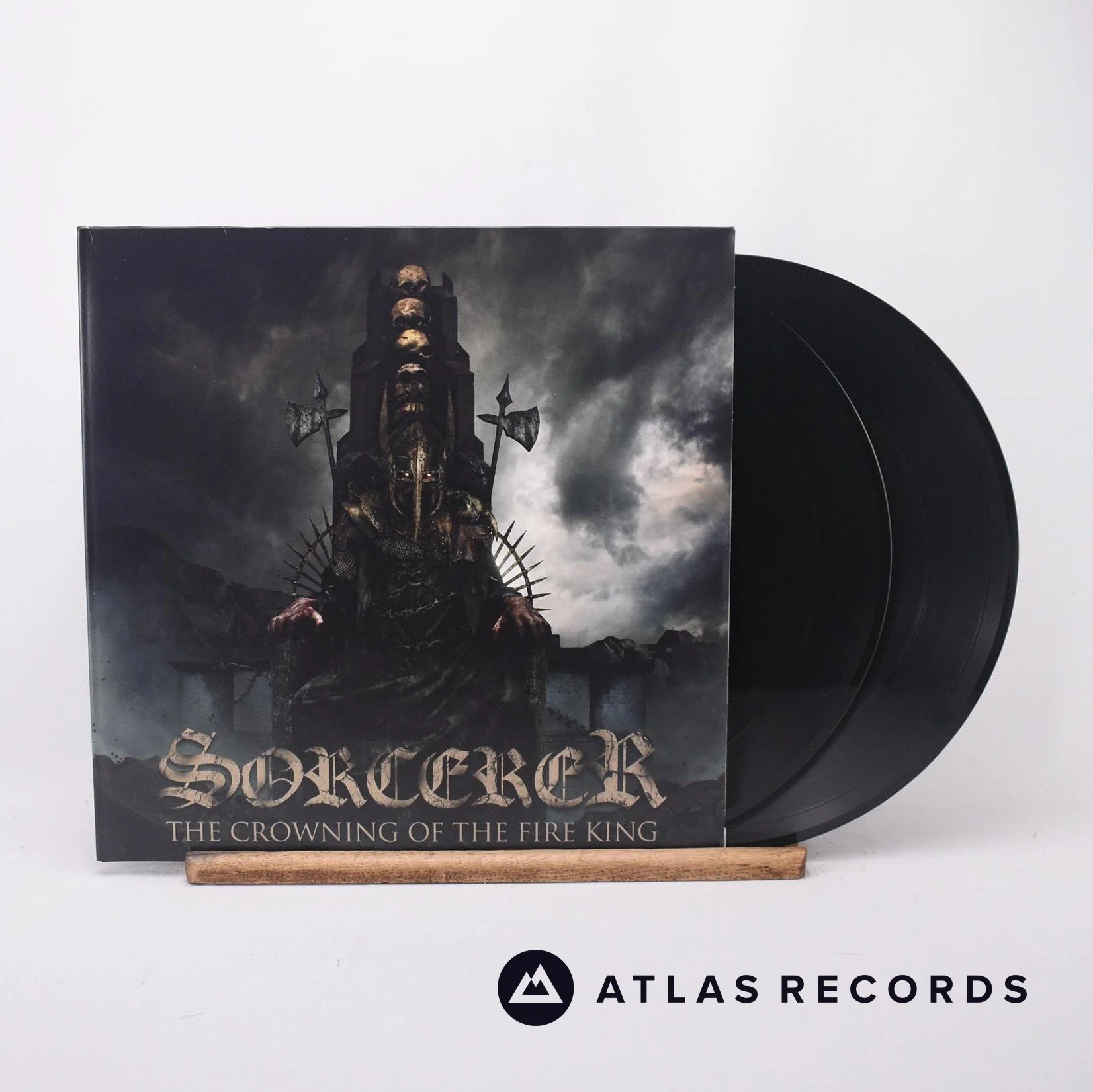 Sorcerer - The Crowning Of The Fire King - 2 x LP Vinyl Record - EX/NM