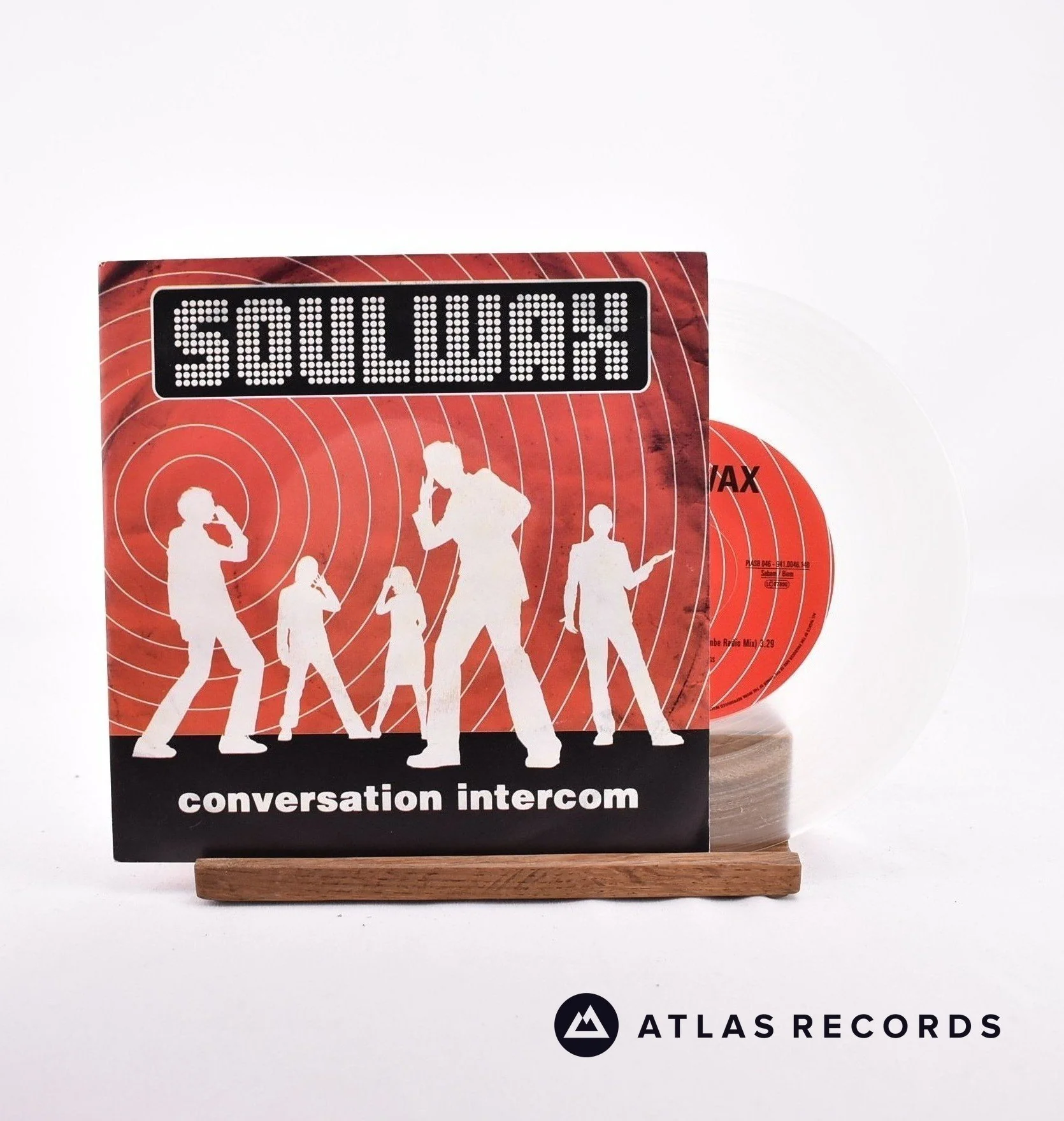 Soulwax - Conversation Intercom - Clear 7" Vinyl Record - NM/NM