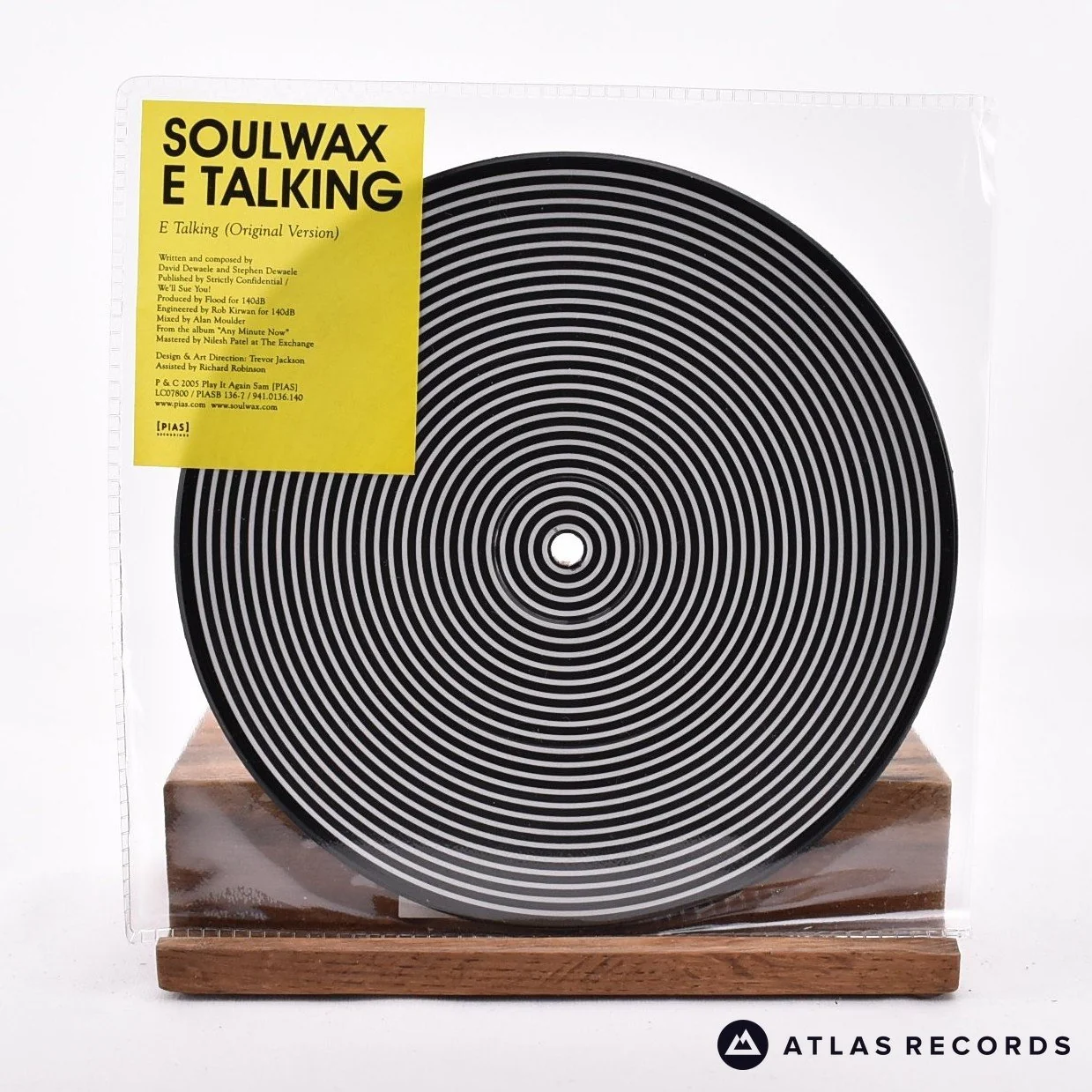 Soulwax - E Talking - Limited Edition Picture Disc 7" Vinyl Record - EX/NM