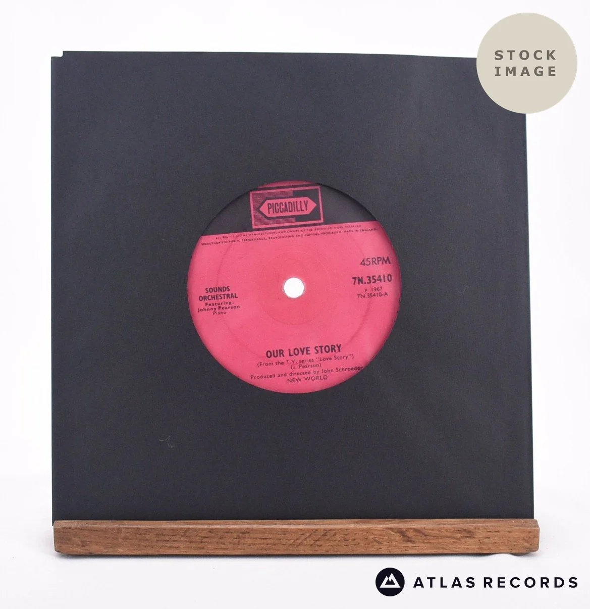 Sounds Orchestral - Our Love Story - 7" Vinyl Record