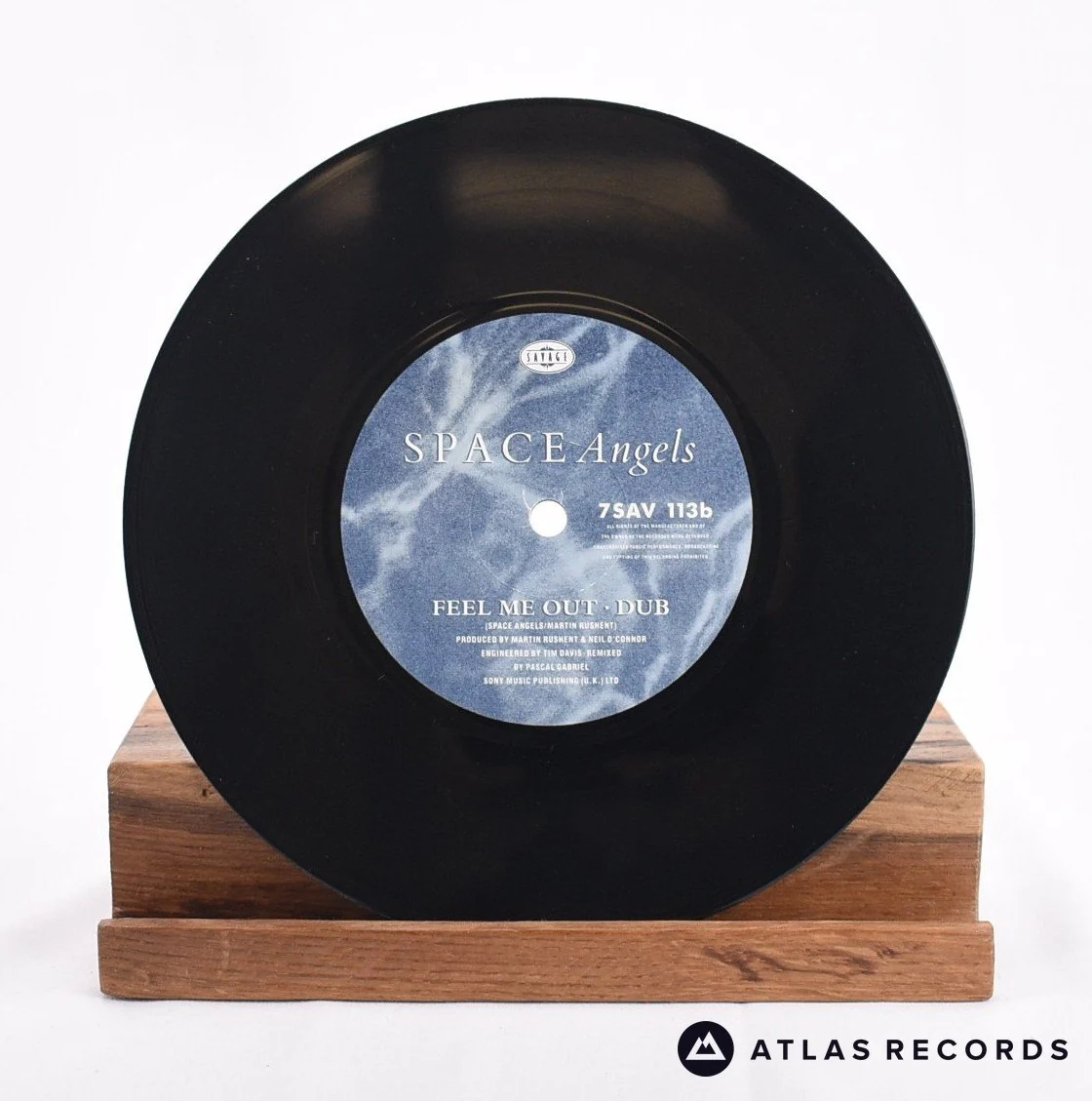 Space Angels - Feel Me Out - 7" Vinyl Record - EX/EX - Image 4