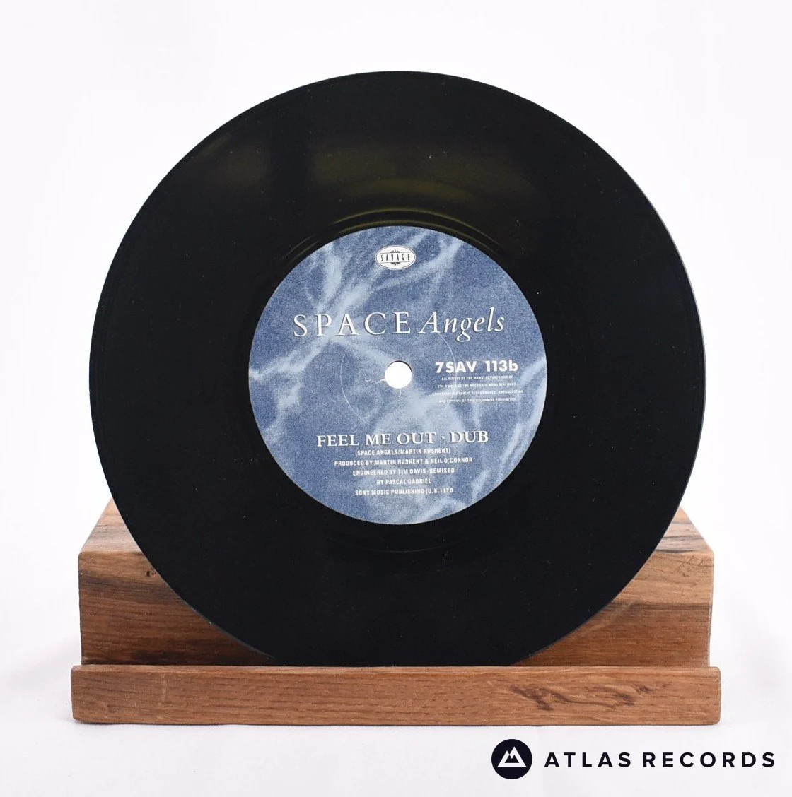 Space Angels - Feel Me Out - 7" Vinyl Record - EX/EX - Image 4