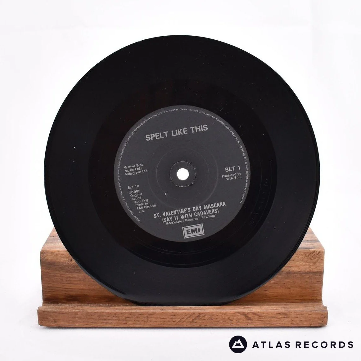 Spelt Like This - Contract Of The Heart - Die-Cut Sleeve 7" Vinyl Record - EX/EX - Image 4