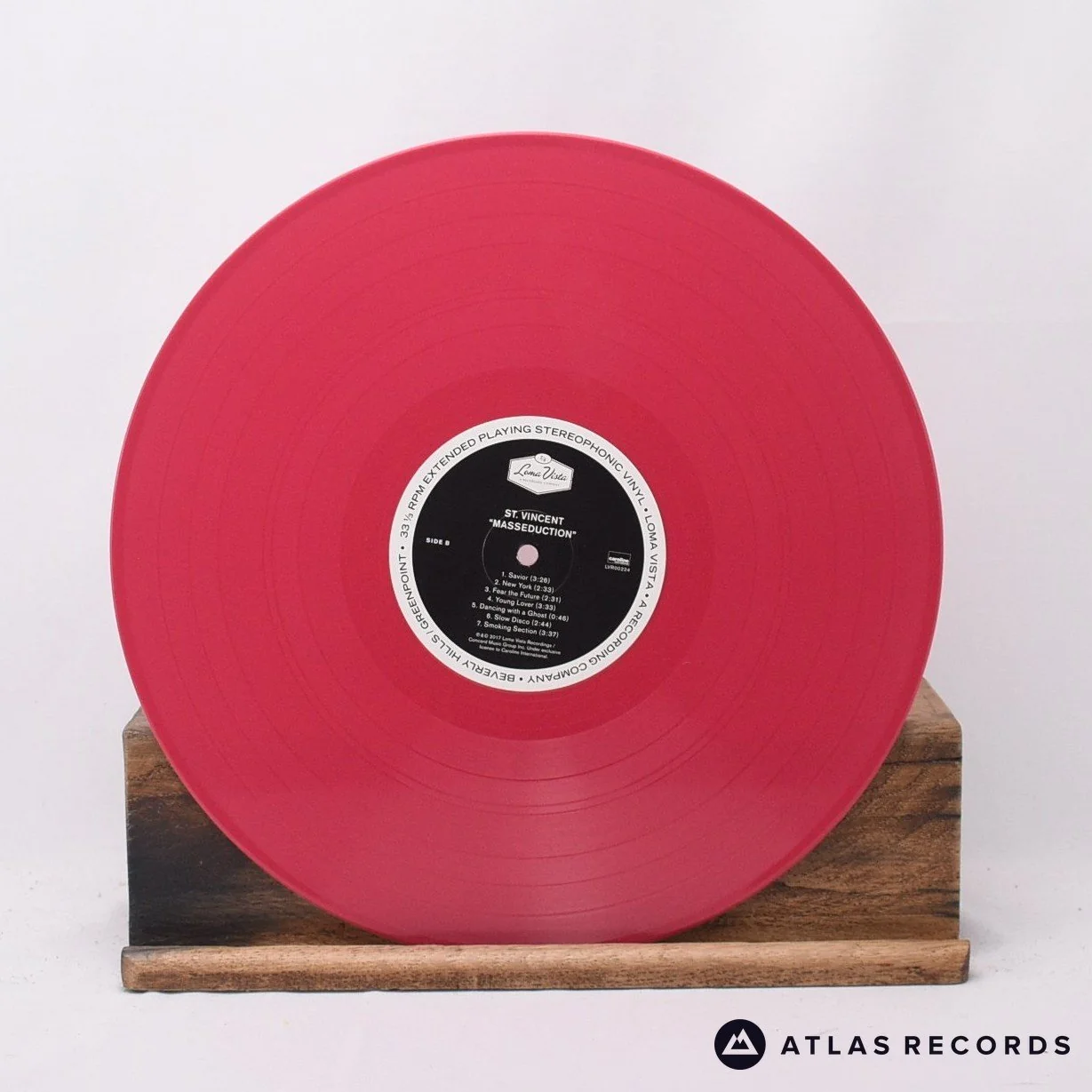 St. Vincent - Masseduction - Pink Poster Sterling A B LP Vinyl Record - NM/EX - Image 5