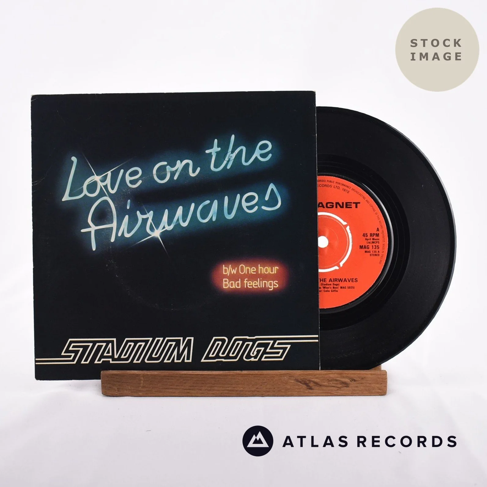 Stadium Dogs - Love On The Airwaves - 7" Vinyl Record