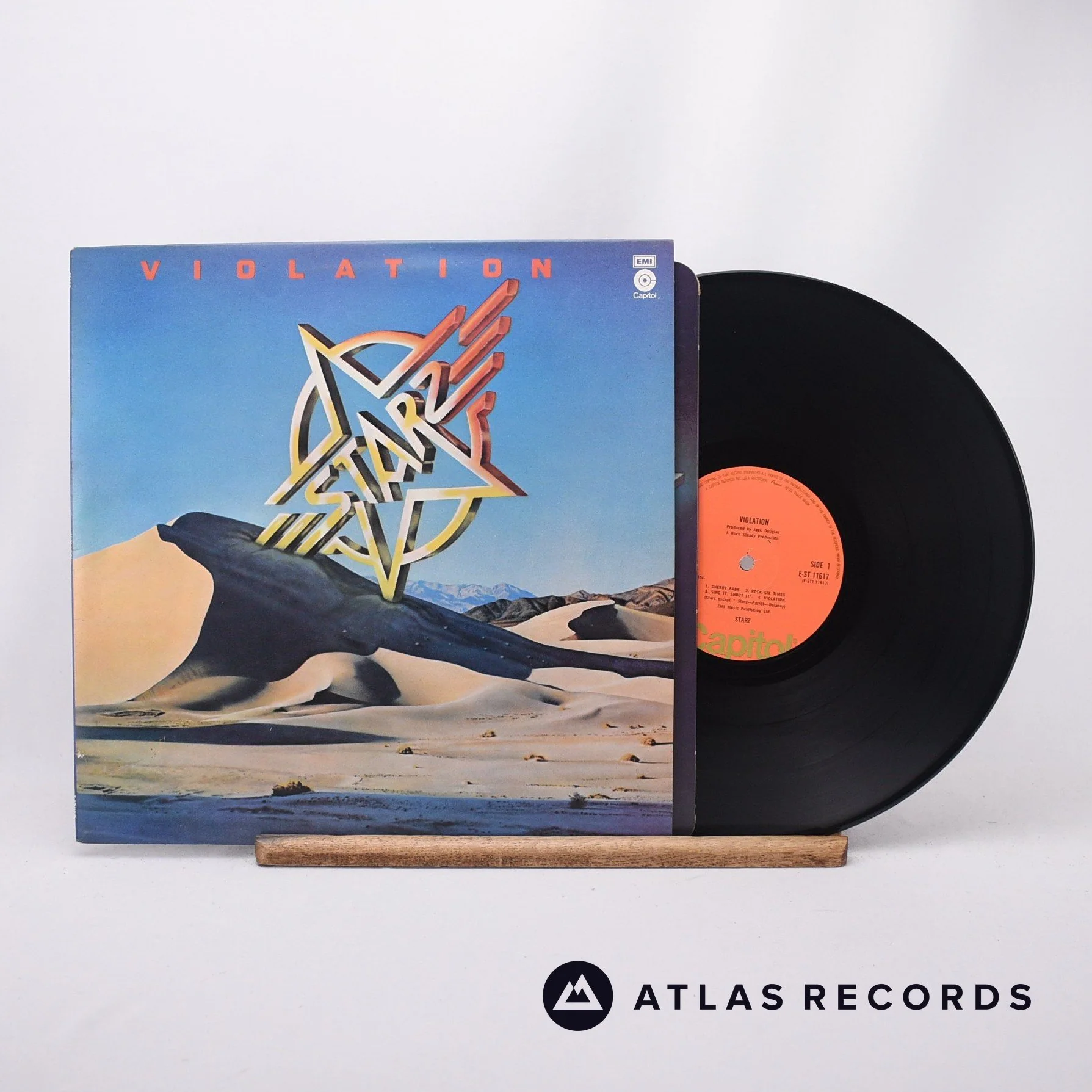 Starz - Violation - LP Vinyl Record - EX/EX