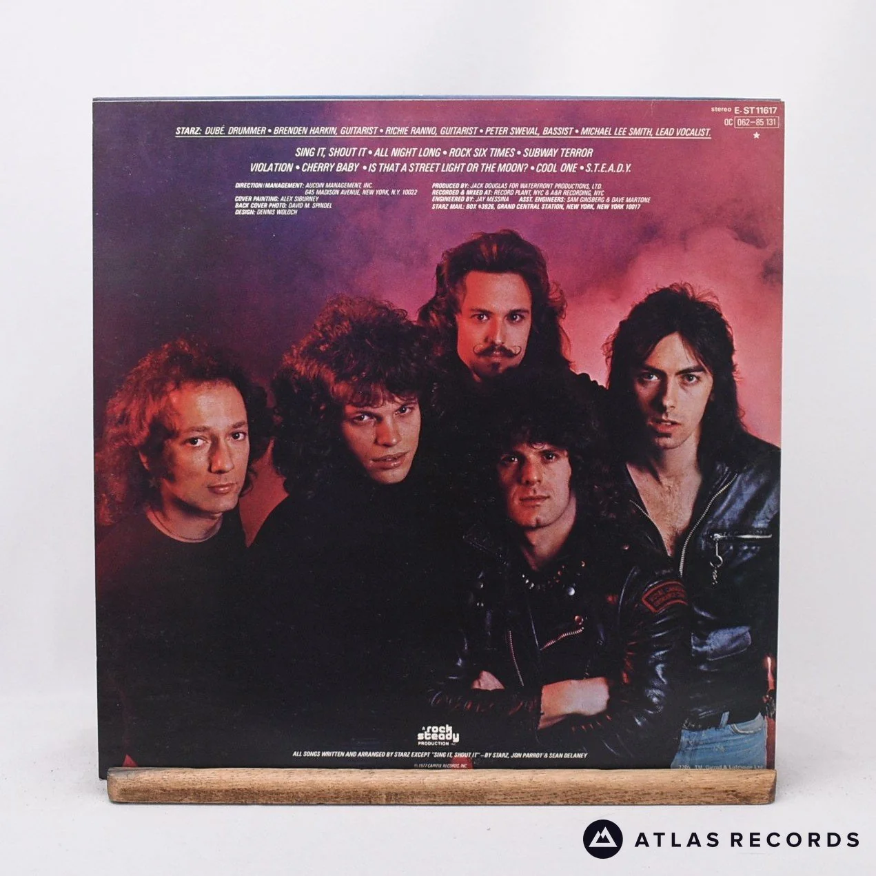 Starz - Violation - LP Vinyl Record - EX/EX - Image 2
