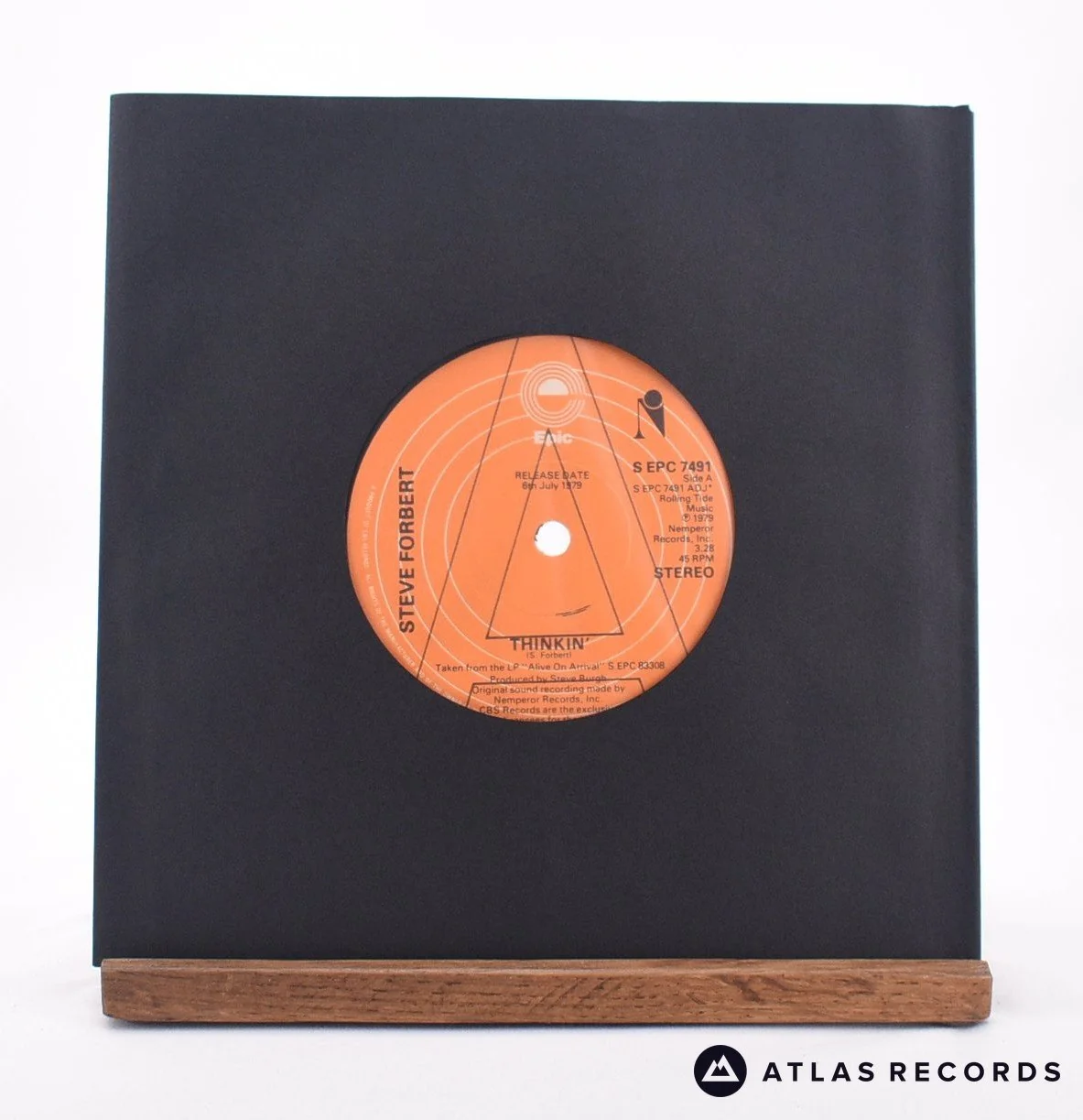 Steve Forbert - Thinkin' - Promo 7" Vinyl Record - VG+
