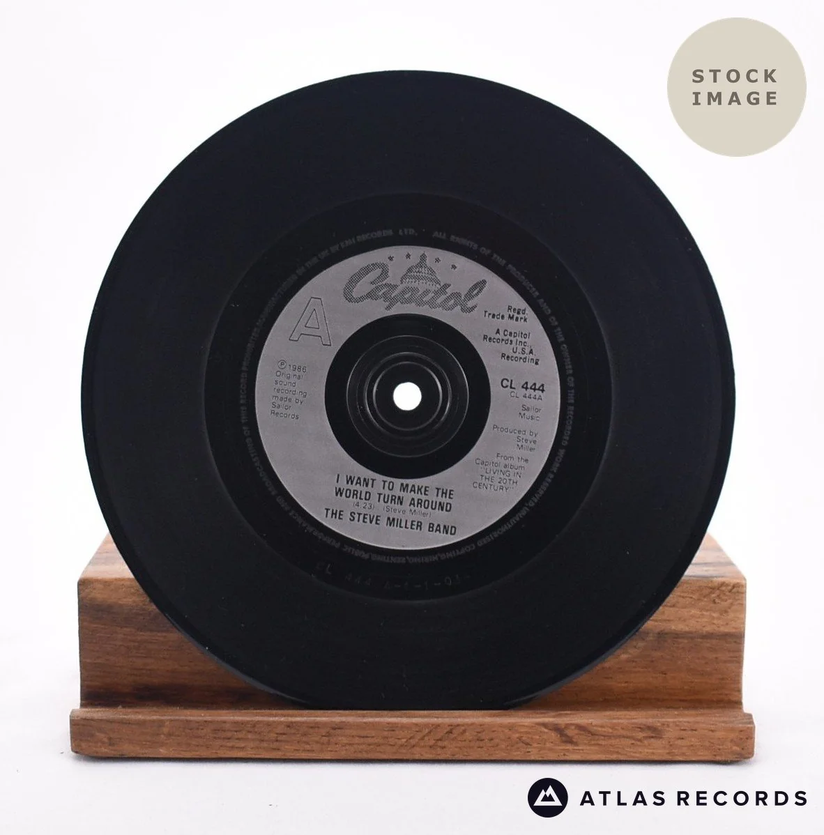 Steve Miller Band - I Want To Make The World Turn Around - 7" Vinyl Record - Image 3