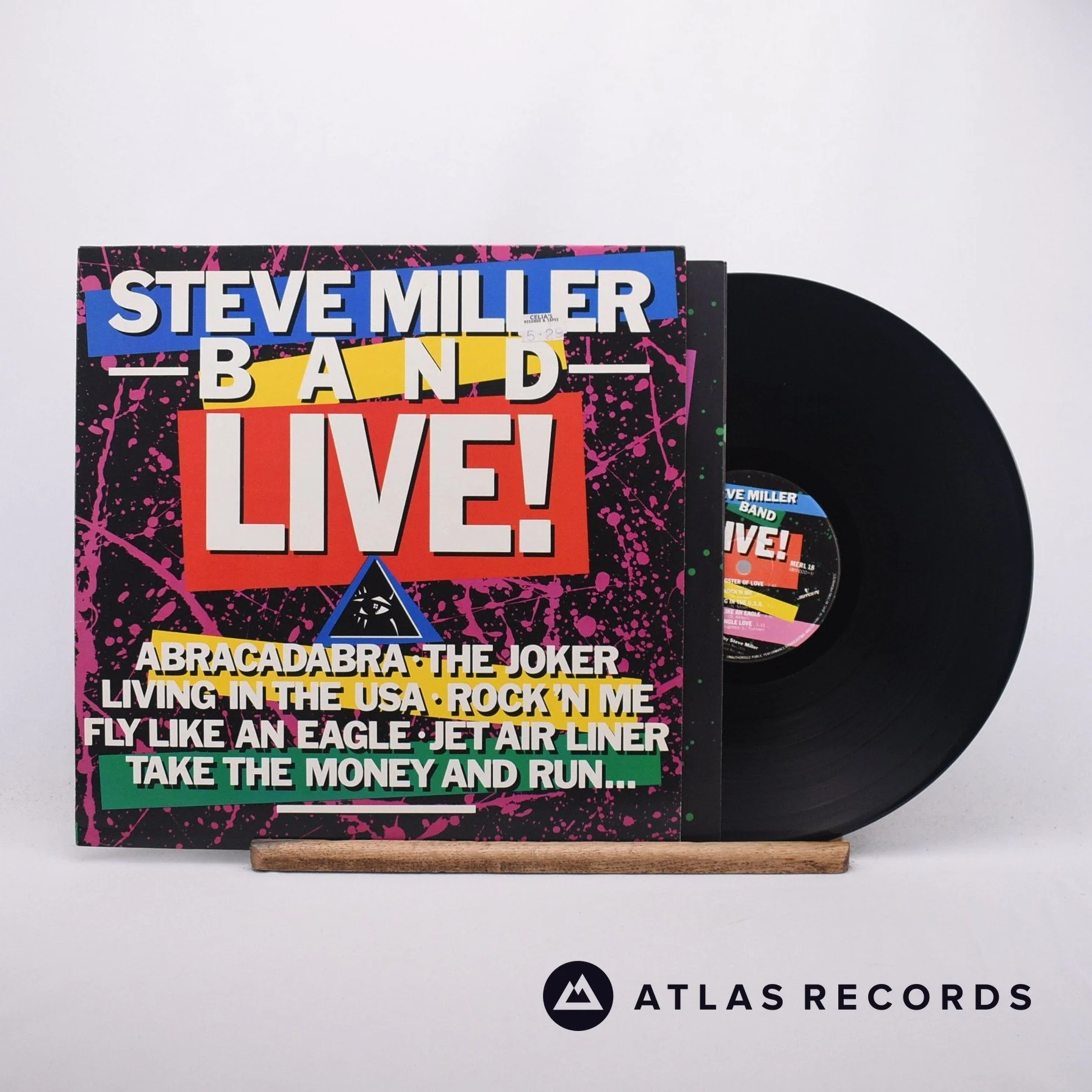 Steve Miller Band - Live! - LP Vinyl Record - EX/EX