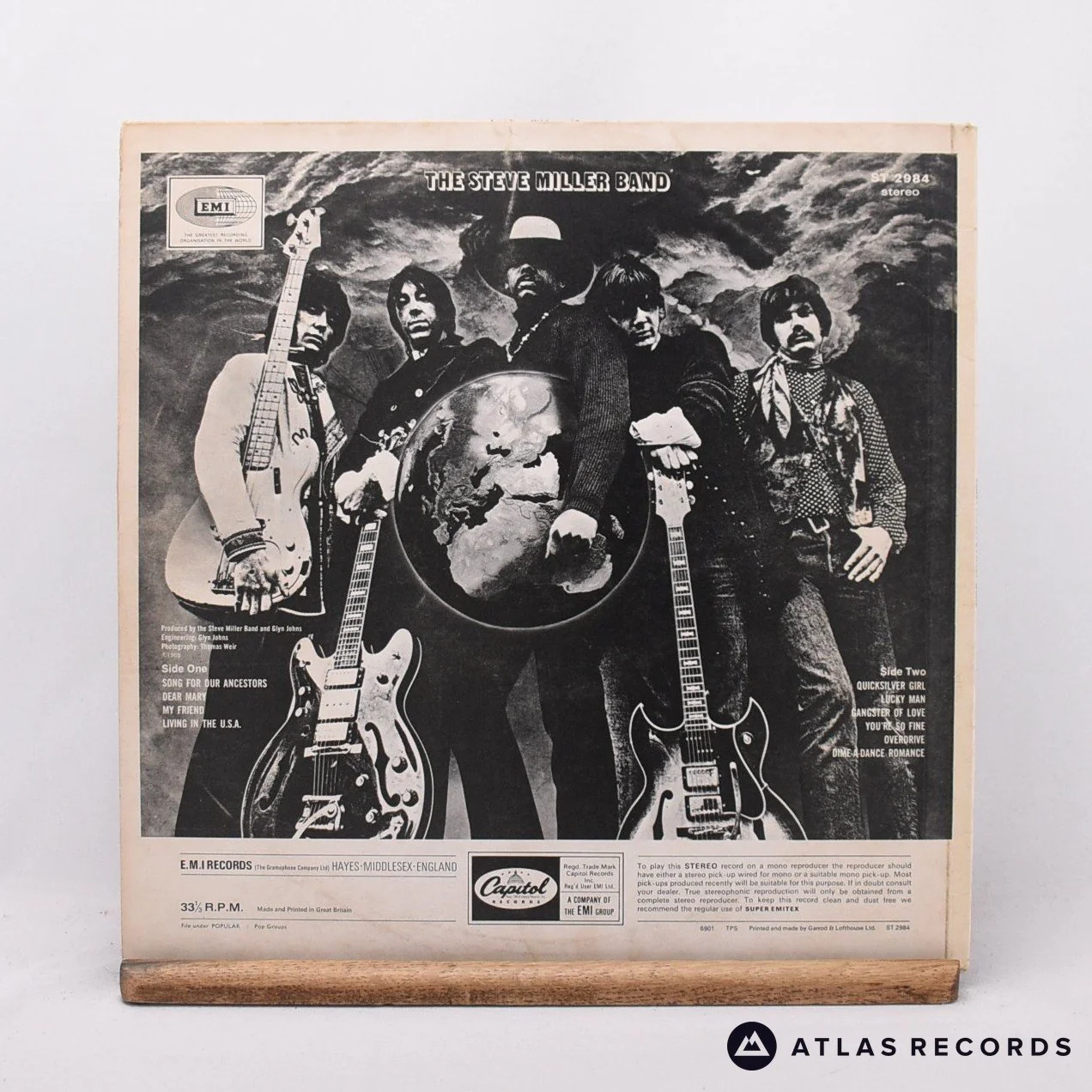 Steve Miller Band - Sailor - A6 A6 LP Vinyl Record - VG+/VG+ - Image 2