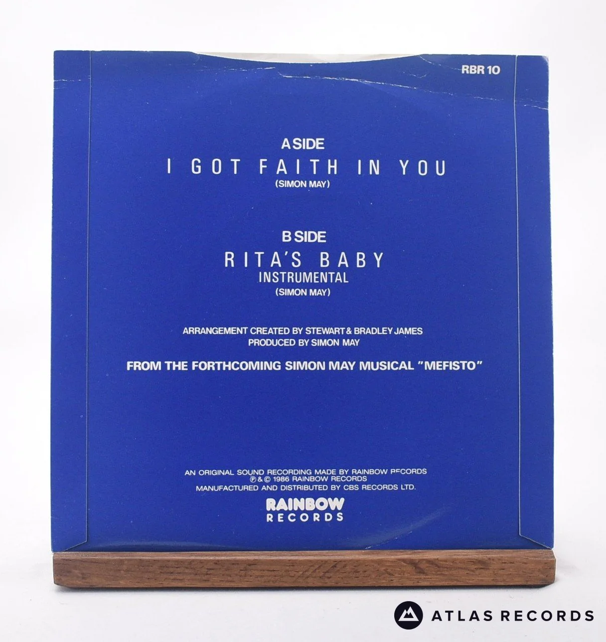 Stewart & Stax - I Got Faith In You - 7" Vinyl Record - VG+/EX - Image 2