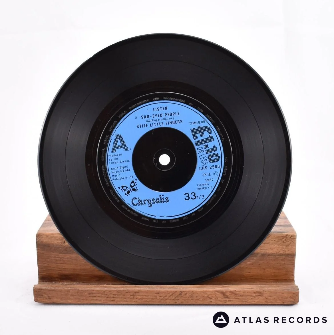Stiff Little Fingers - Listen - 7" EP Vinyl Record - VG+/EX - Image 4