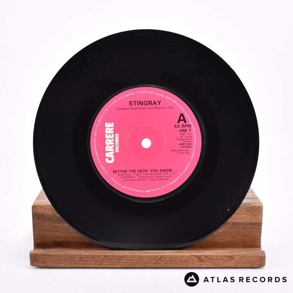 Stingray - Better The Devil You Know... - 7" Vinyl Record - VG+/EX - Image 3