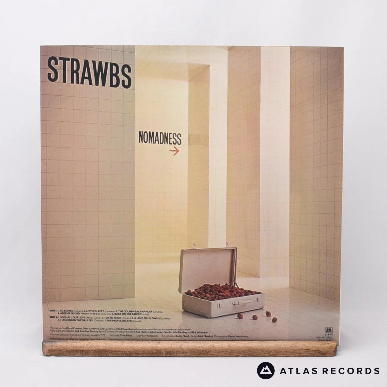 Strawbs - Nomadness - Lyric Sheet LP Vinyl Record - EX/EX - Image 2
