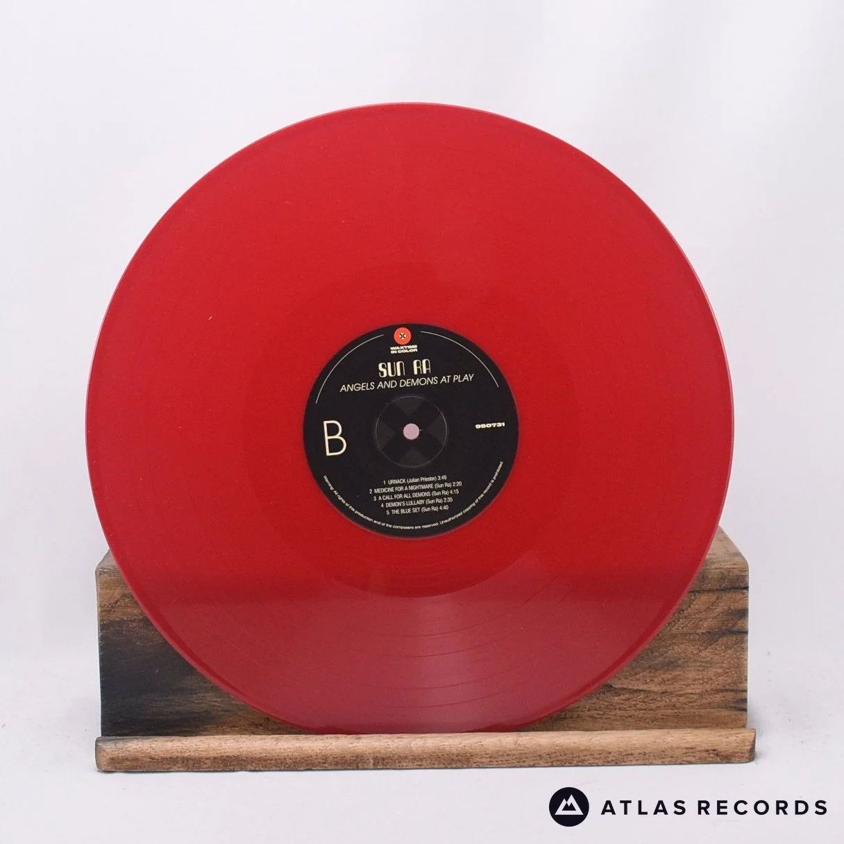 Sun Ra - Angels And Demons At Play - 180G Red LP Vinyl Record - NM/NM - Image 4