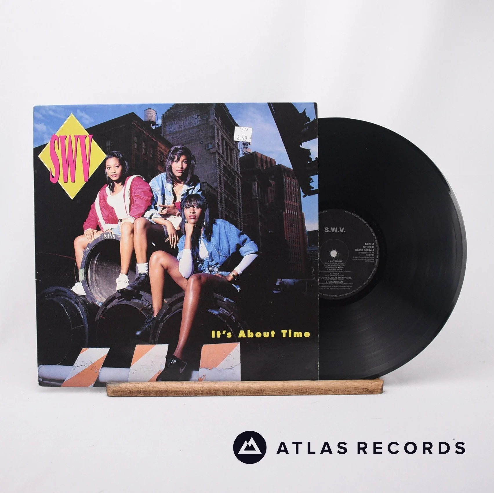 SWV - It's About Time - A-1 B-1 LP Vinyl Record - EX/VG+