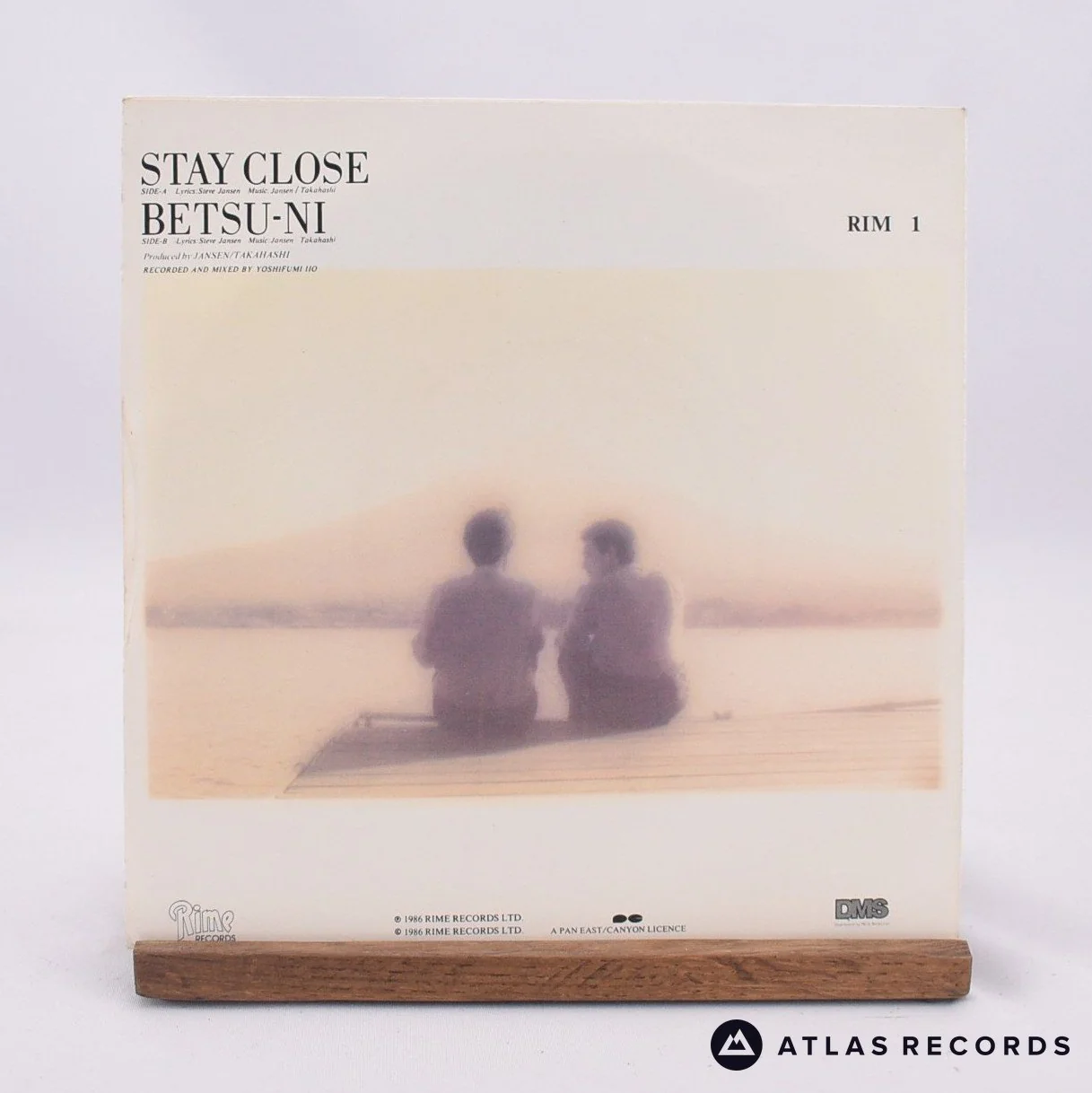 Takahashi/Jansen - Stay Close - 7" Vinyl Record - EX/EX - Image 2