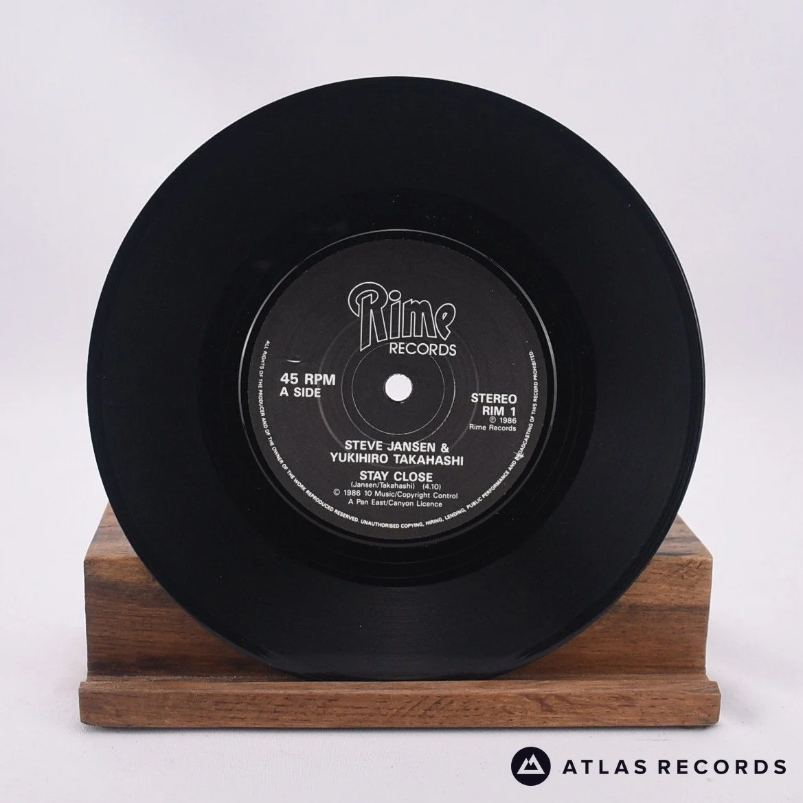 Takahashi/Jansen - Stay Close - 7" Vinyl Record - EX/EX - Image 3