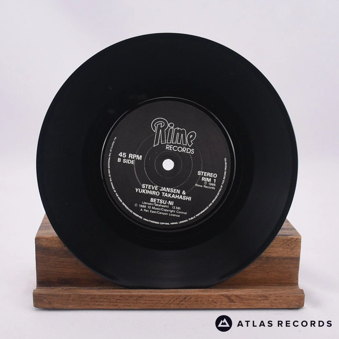 Takahashi/Jansen - Stay Close - 7" Vinyl Record - EX/EX - Image 4