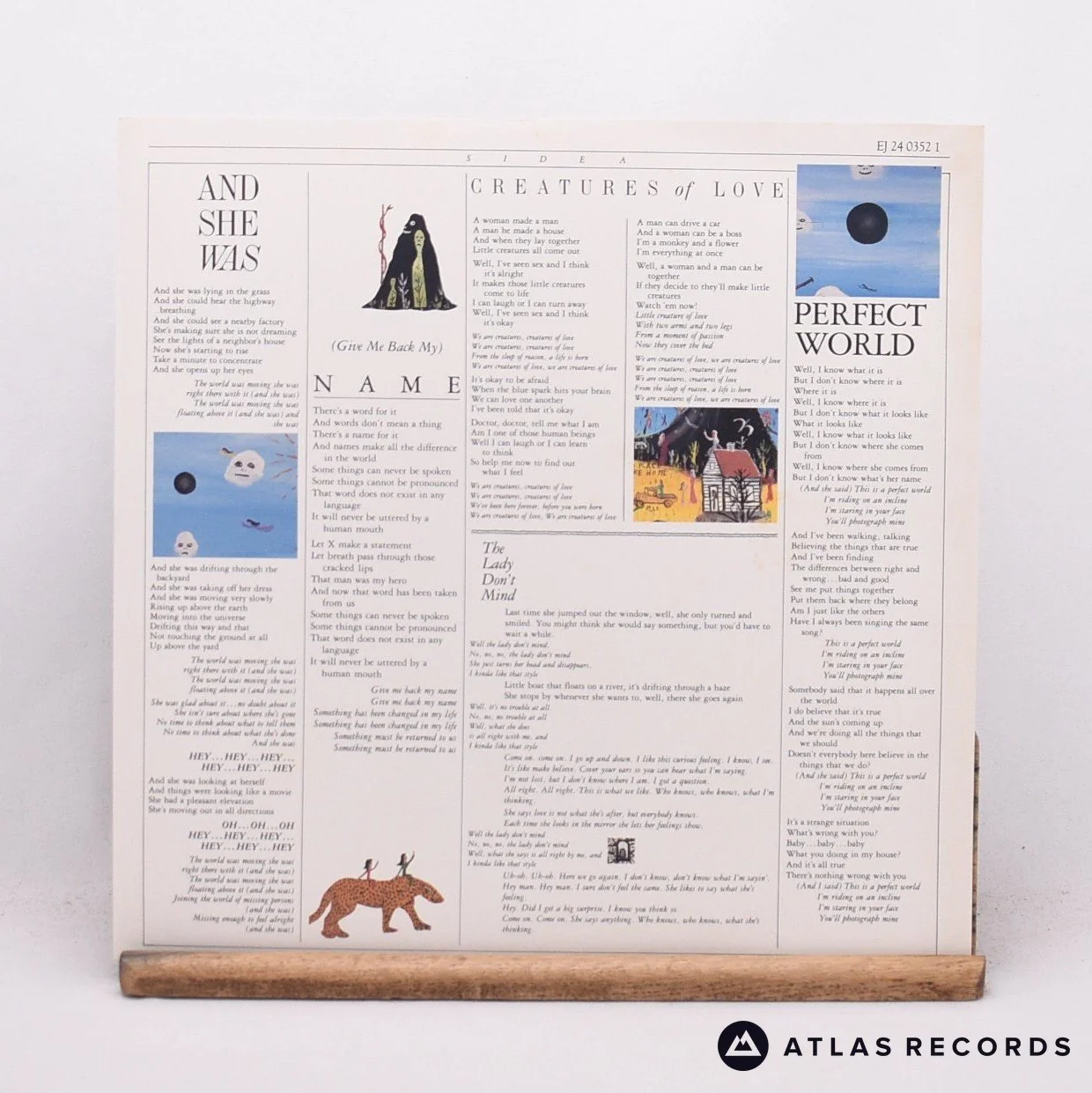 Talking Heads - Little Creatures - A-1 B-1 LP Vinyl Record - EX/EX - Image 3