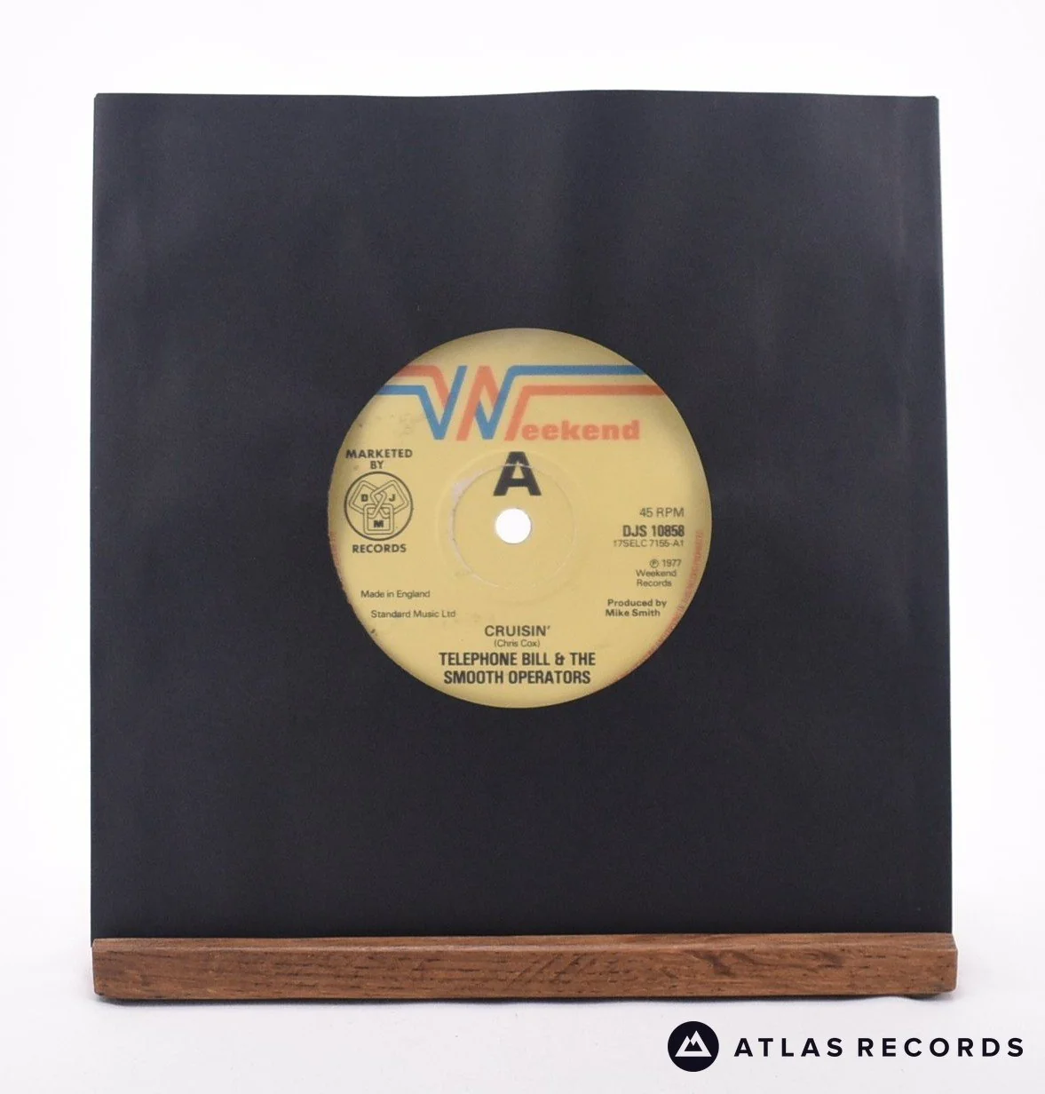 Telephone Bill And The Smooth Operators - Cruisin' - 7" Vinyl Record - EX