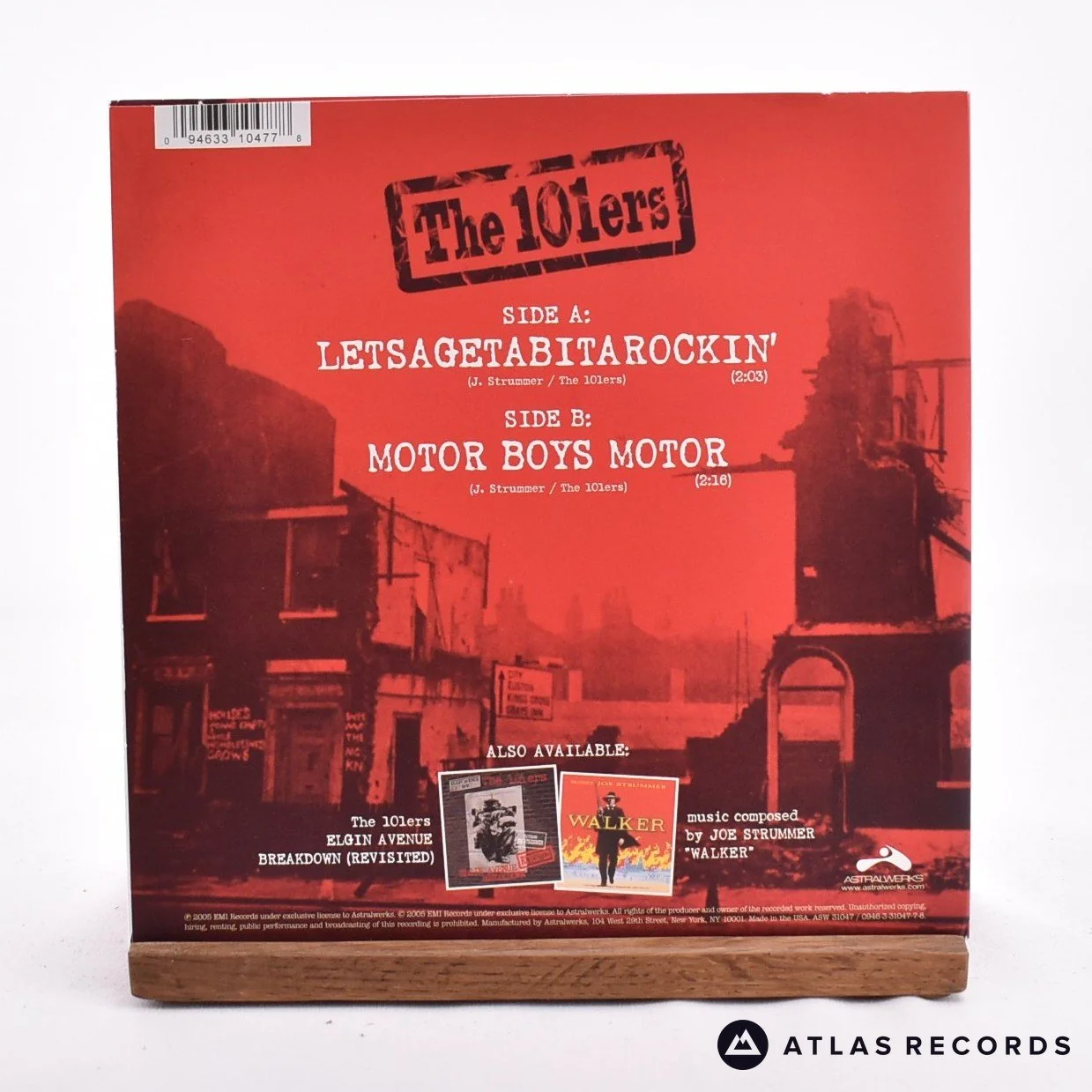 The 101'ers - Letsagetabitarockin' - 7" Vinyl Record - NM/EX - Image 2