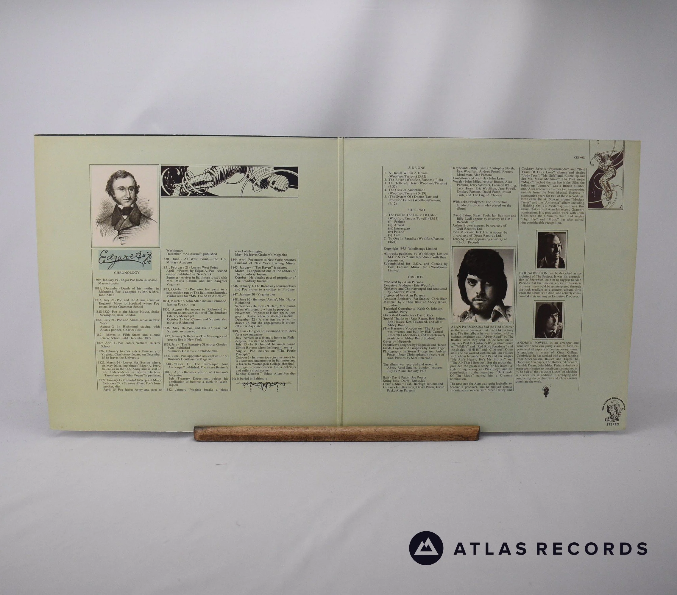 The Alan Parsons Project - Tales Of Mystery And Imagination • Edgar A - LP Vinyl - Image 2
