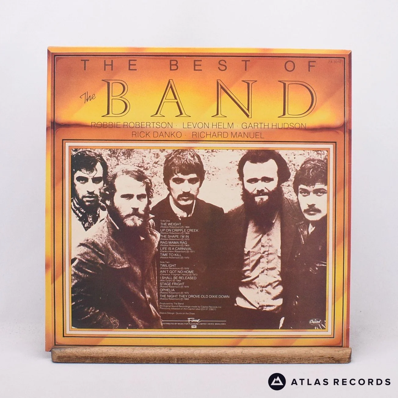 The Band - The Best Of The Band - Reissue LP Vinyl Record - NM/NM - Image 2