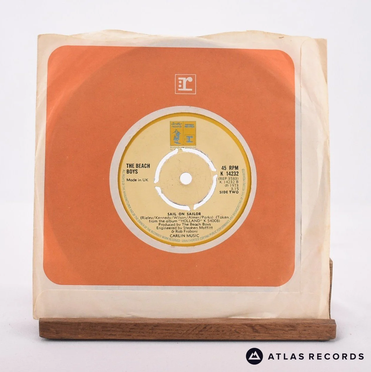 The Beach Boys - California Saga/California - 7" Vinyl Record - VG+/EX - Image 2