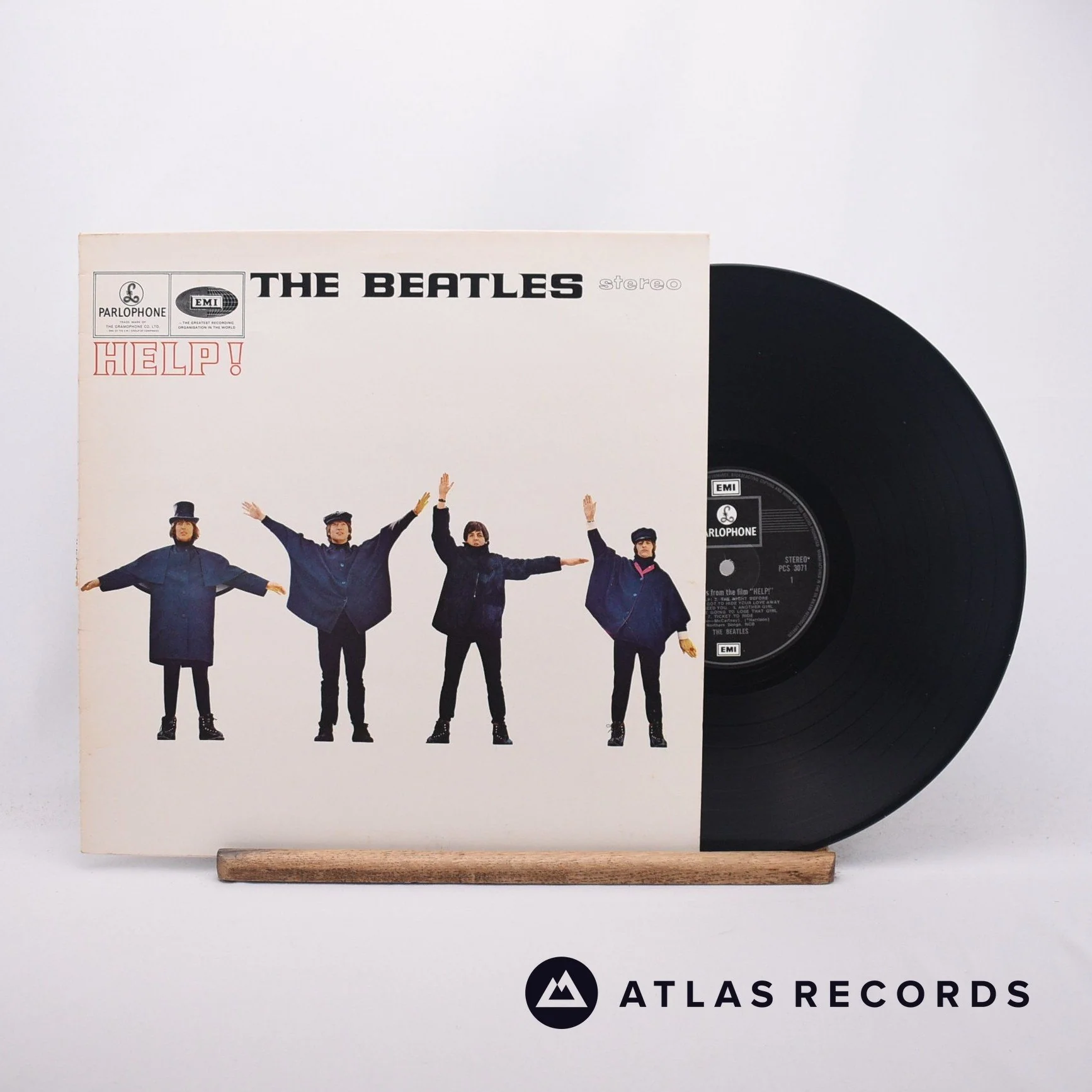The Beatles - Help! - Htm Reissue Stereo LP Vinyl Record - VG+/EX