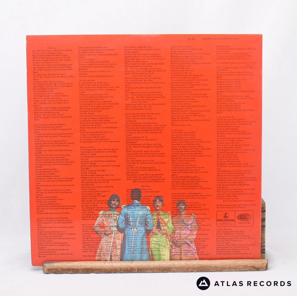 The Beatles - Sgt. Pepper's Lonely Hearts Club Band - LP Vinyl Record - EX/VG+ - Image 3