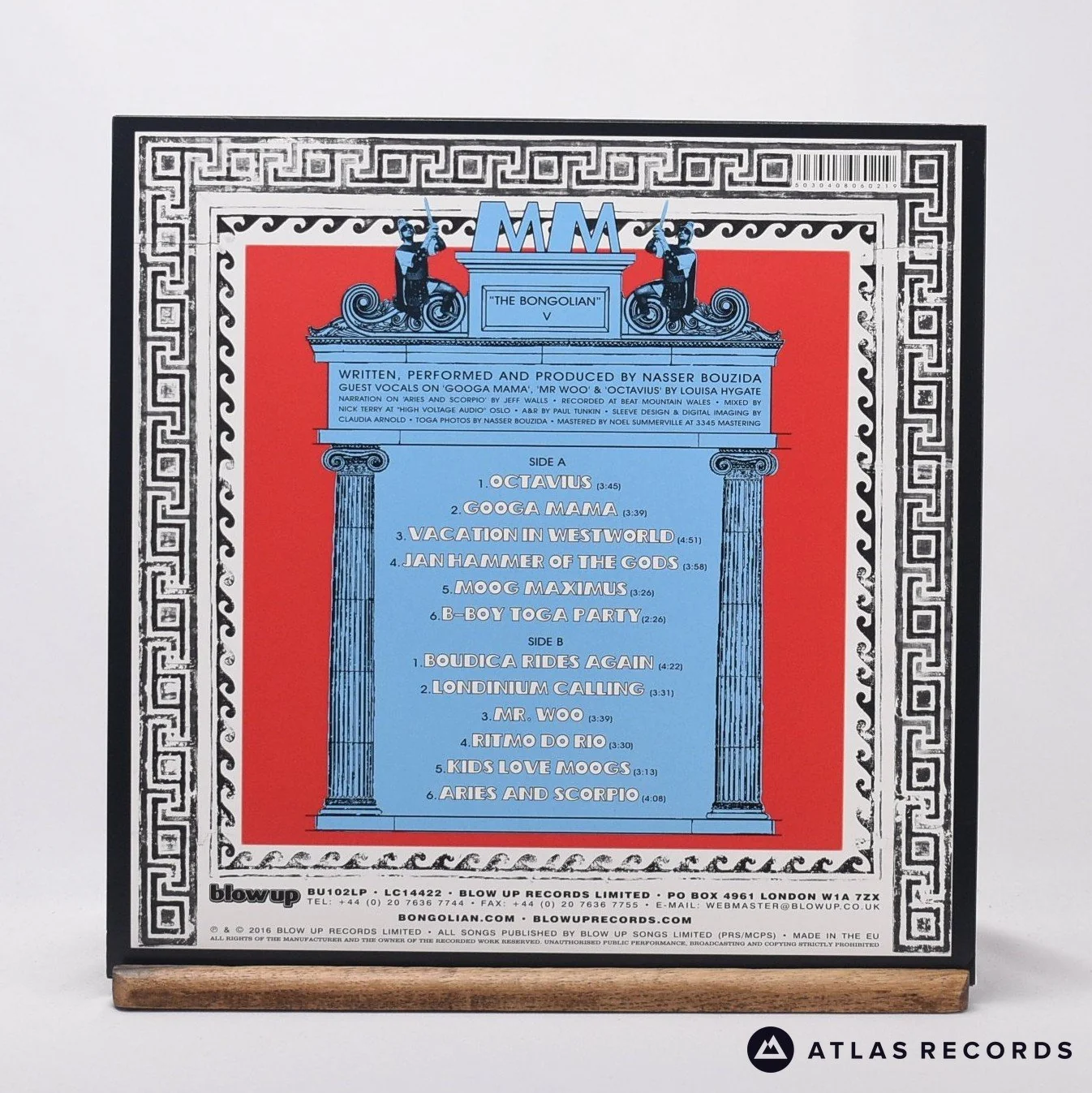 The Bongolian - Moog Maximus - 180G LP Vinyl Record - NM/NM - Image 2