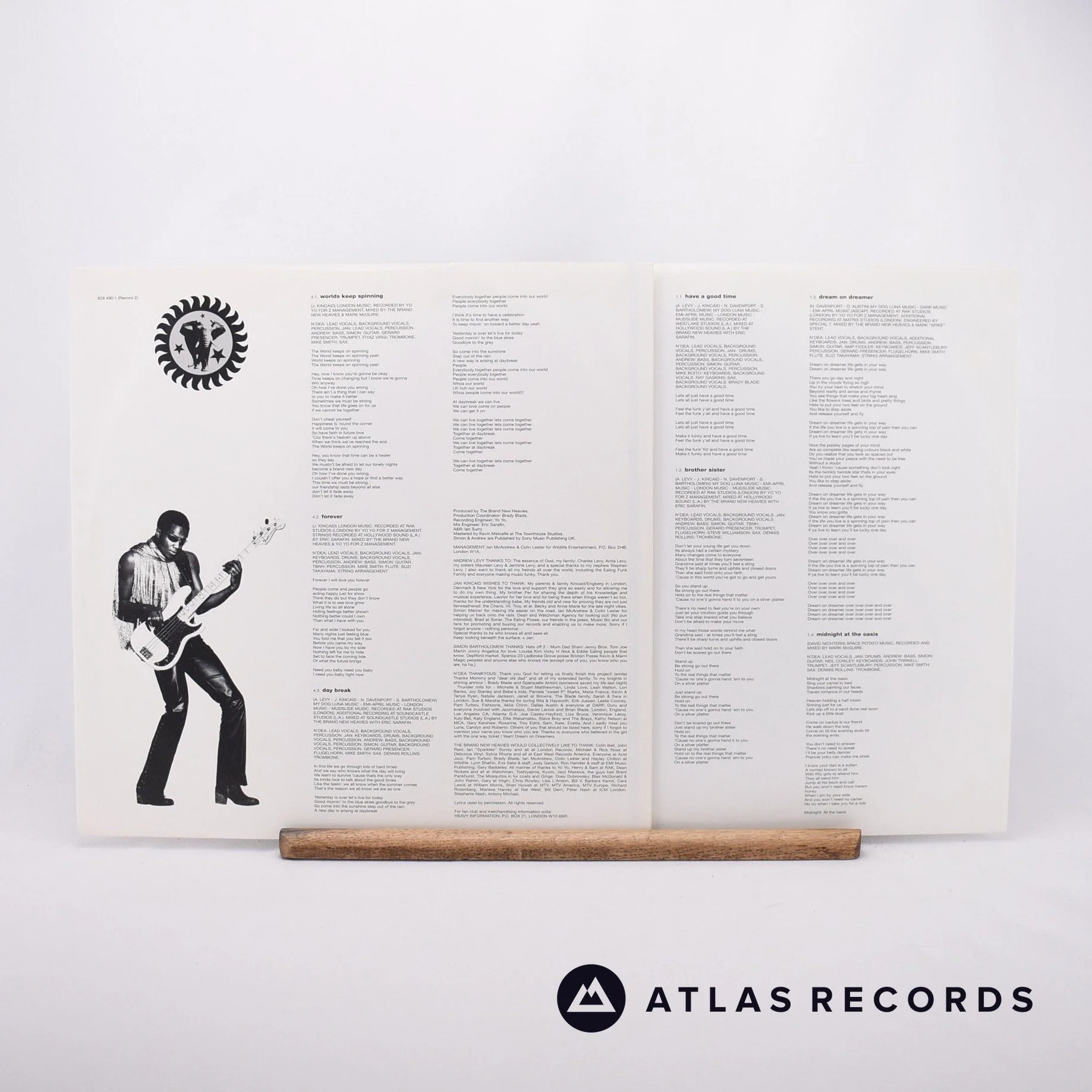 The Brand New Heavies - Brother Sister - A1 B1 C1 D1 2 x LP Vinyl Record - EX/EX - Image 3