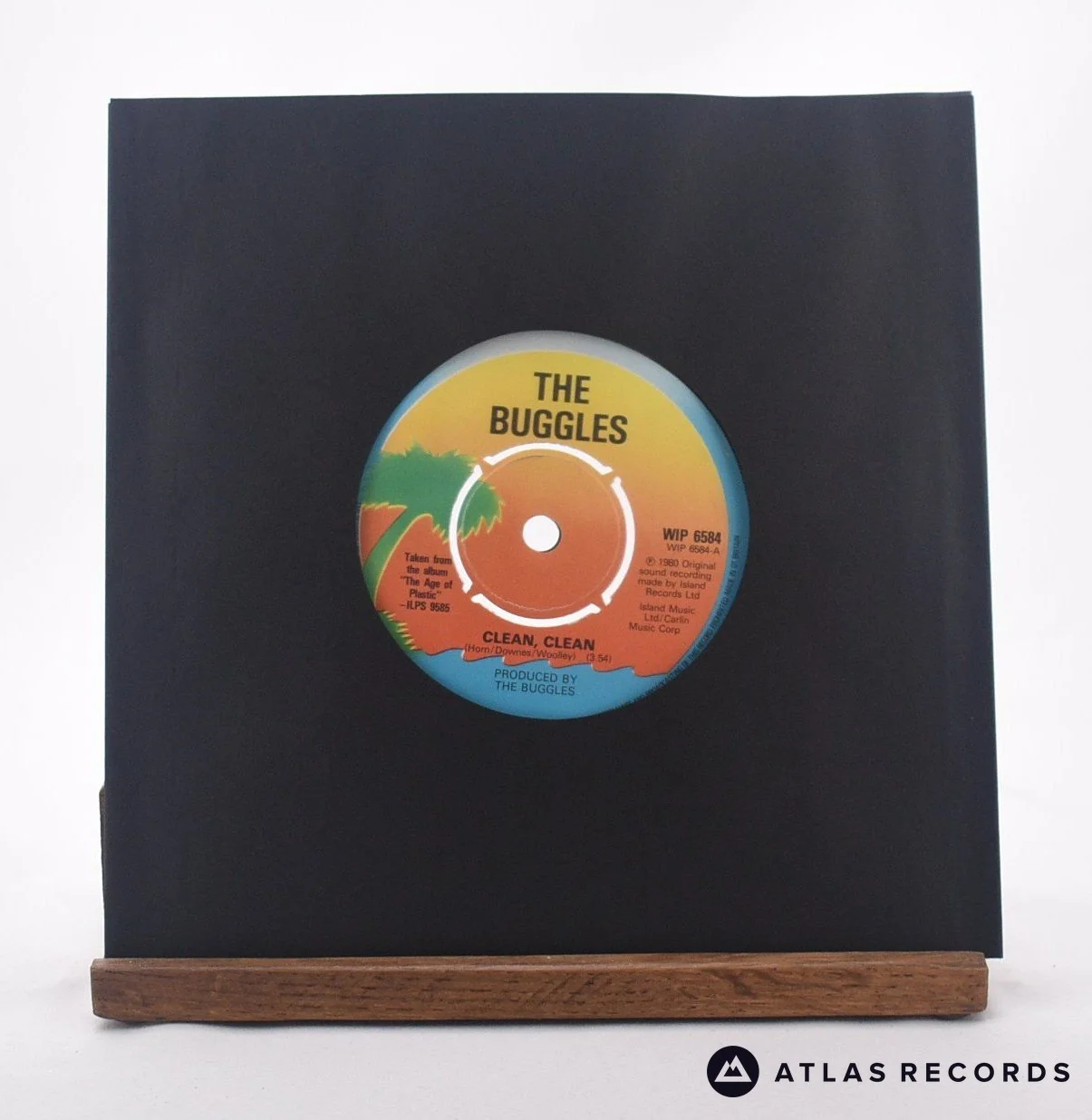 The Buggles - Clean, Clean - 7" Vinyl Record - VG+